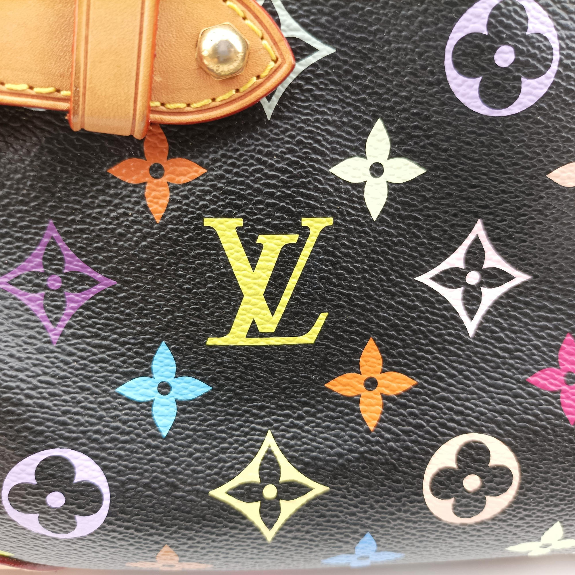 Pre-owned Louis Vuitton CLAUDIA Noir Monogram Multicolor M40194 shoulderbag | stylenewstar
