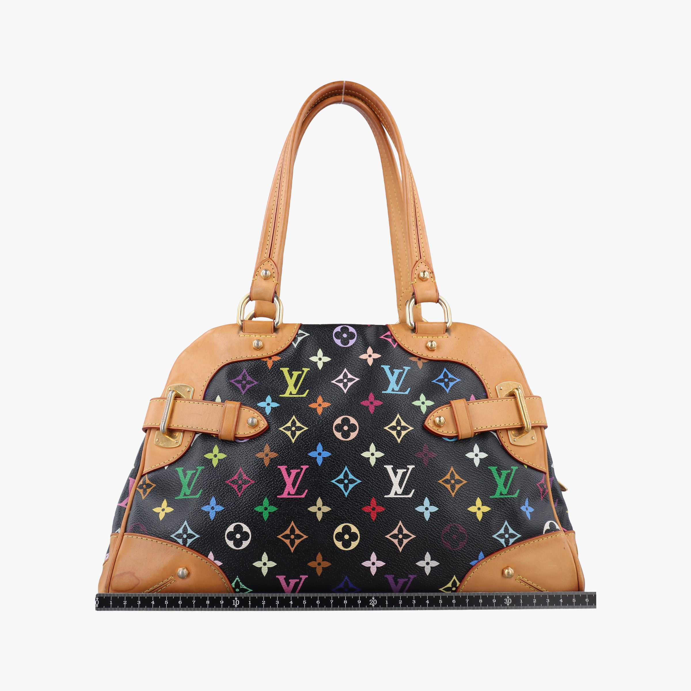 Pre-owned Louis Vuitton CLAUDIA Noir Monogram Multicolor M40194 shoulderbag | stylenewstar