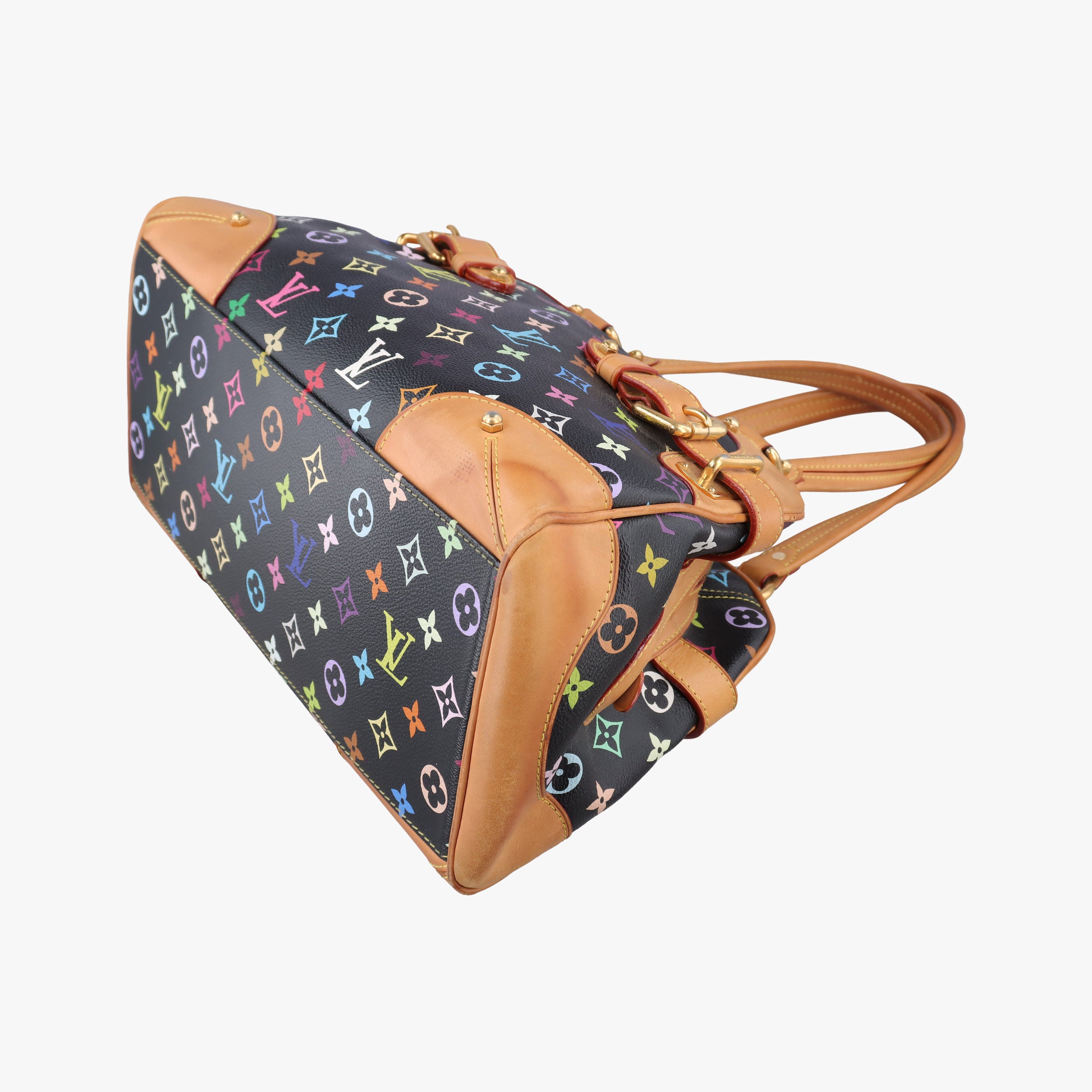 Pre-owned Louis Vuitton CLAUDIA Noir Monogram Multicolor M40194 shoulderbag | stylenewstar