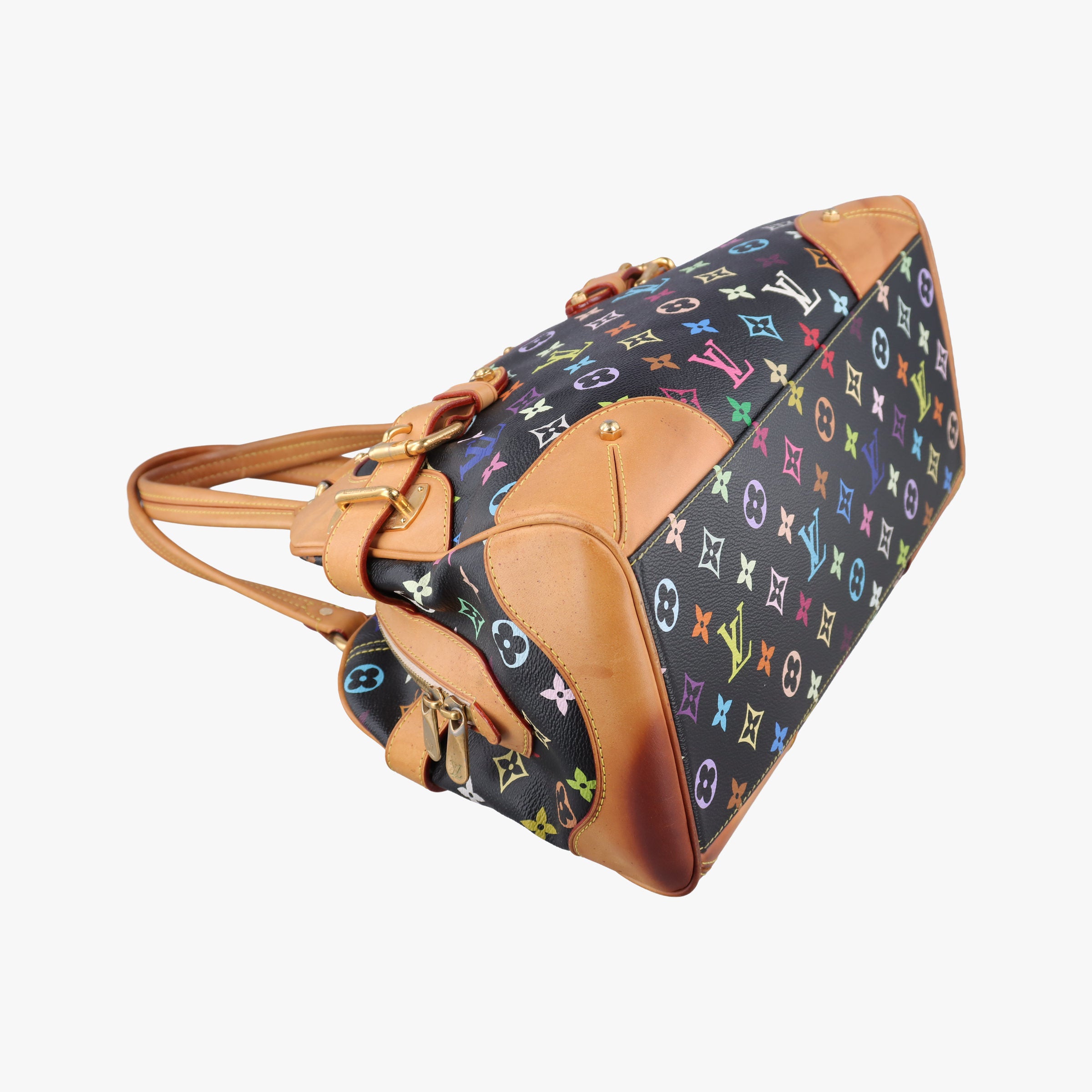 Pre-owned Louis Vuitton CLAUDIA Noir Monogram Multicolor M40194 shoulderbag | stylenewstar