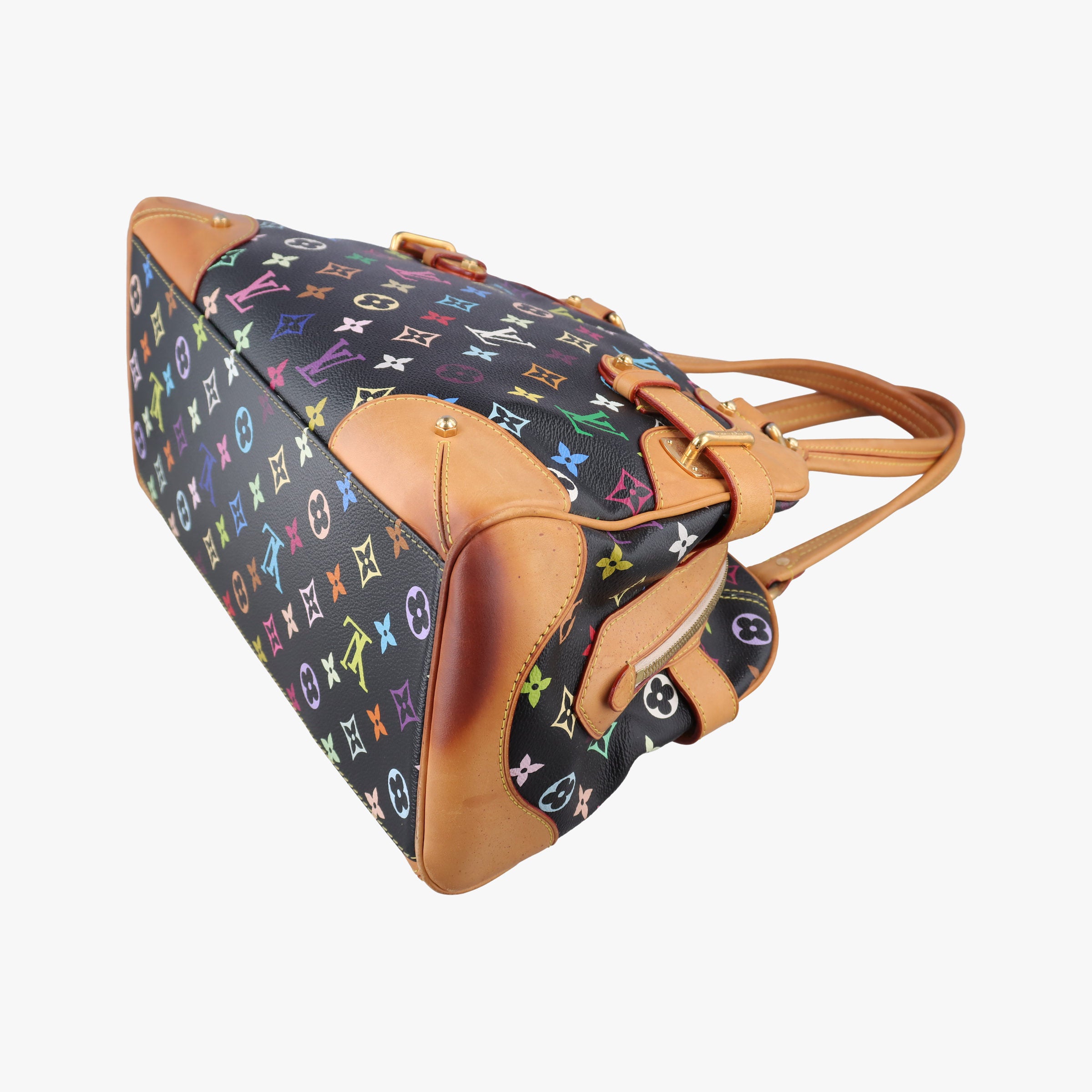 Pre-owned Louis Vuitton CLAUDIA Noir Monogram Multicolor M40194 shoulderbag | stylenewstar