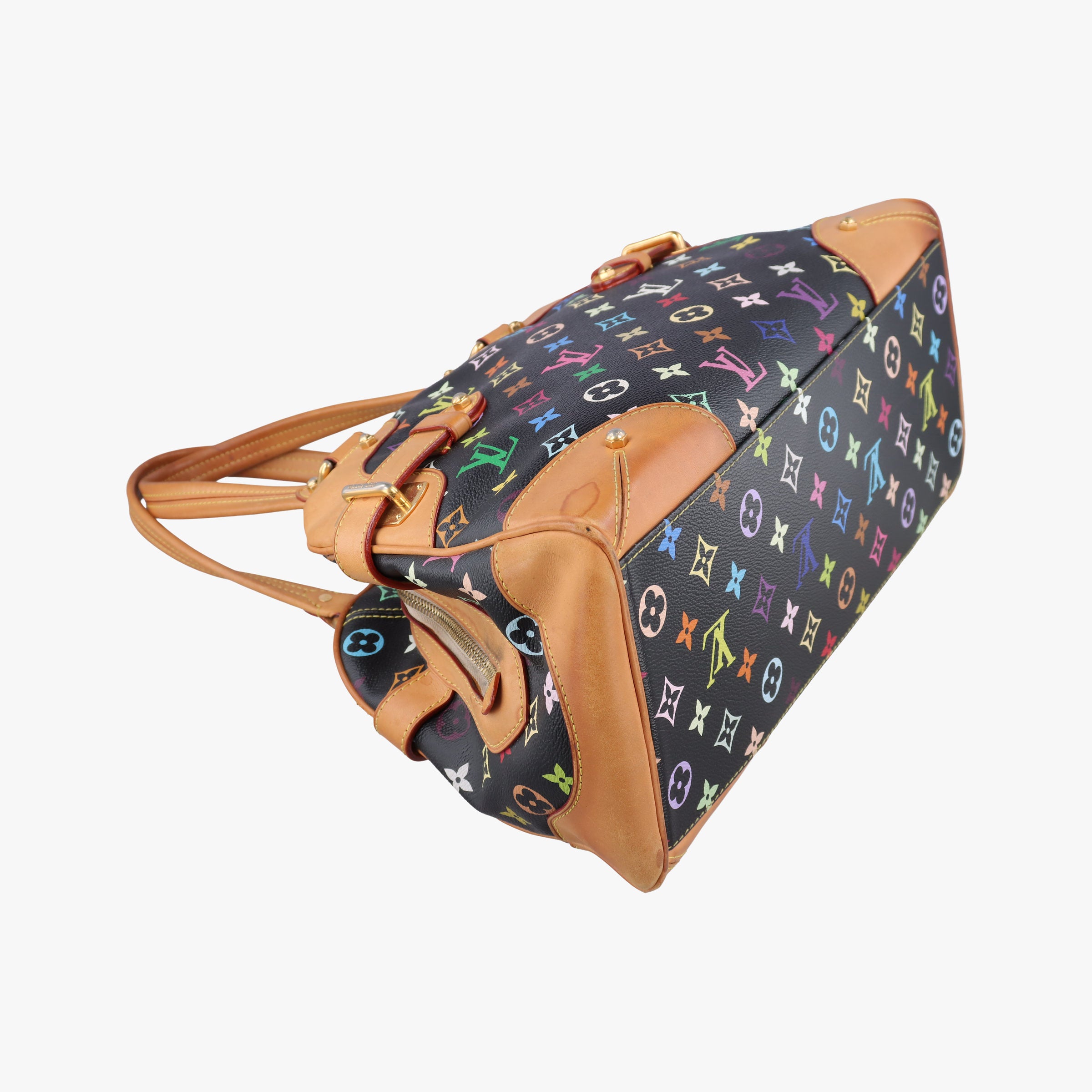 Pre-owned Louis Vuitton CLAUDIA Noir Monogram Multicolor M40194 shoulderbag | stylenewstar