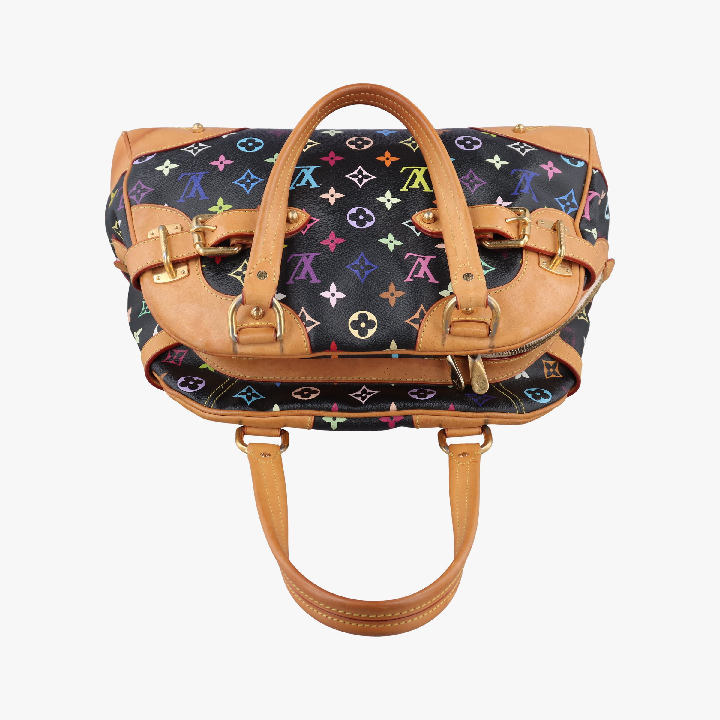 Pre-owned Louis Vuitton CLAUDIA Noir Monogram Multicolor M40194 shoulderbag | stylenewstar