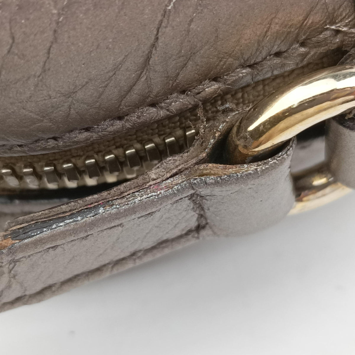 Pre-owned Gucci Soho Golden Leather 308364 shoulderbag | stylenewstar