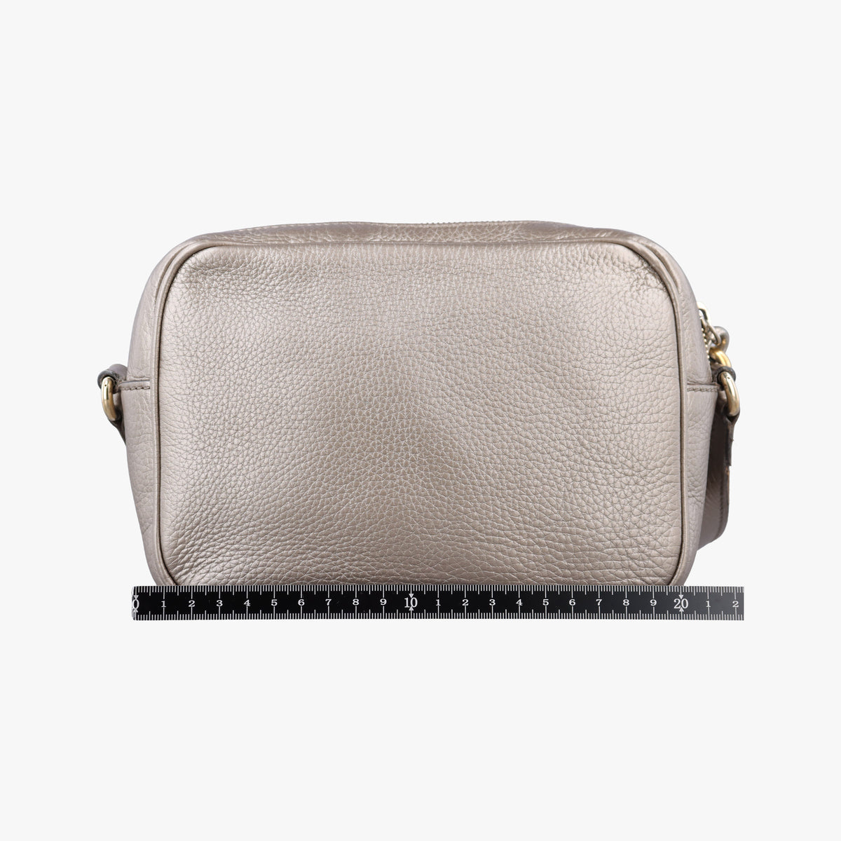 Pre-owned Gucci Soho Golden Leather 308364 shoulderbag | stylenewstar
