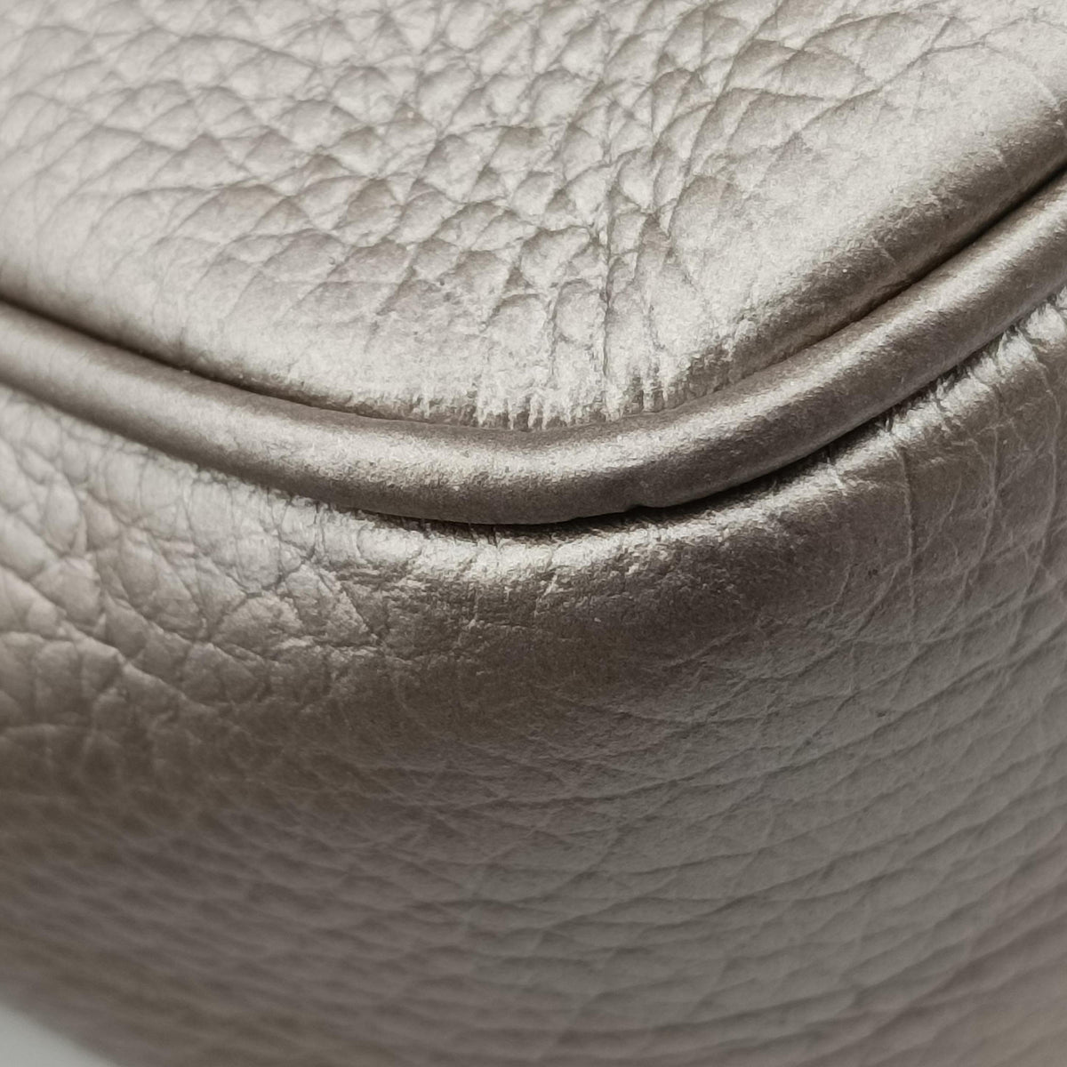 Pre-owned Gucci Soho Golden Leather 308364 shoulderbag | stylenewstar