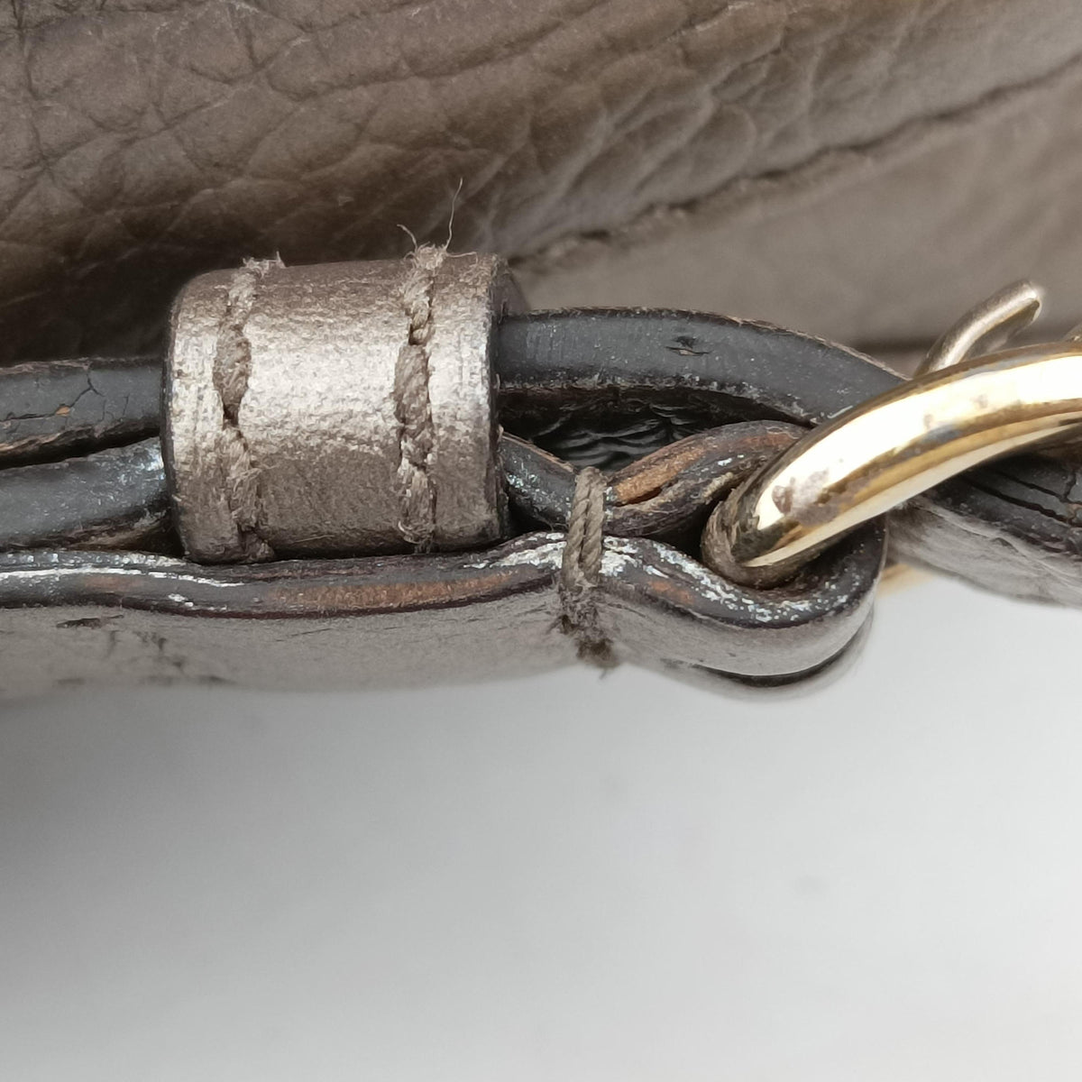 Pre-owned Gucci Soho Golden Leather 308364 shoulderbag | stylenewstar