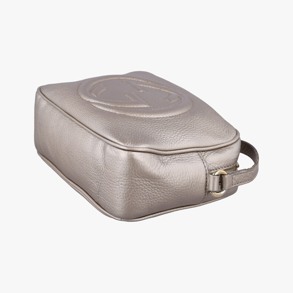 Pre-owned Gucci Soho Golden Leather 308364 shoulderbag | stylenewstar
