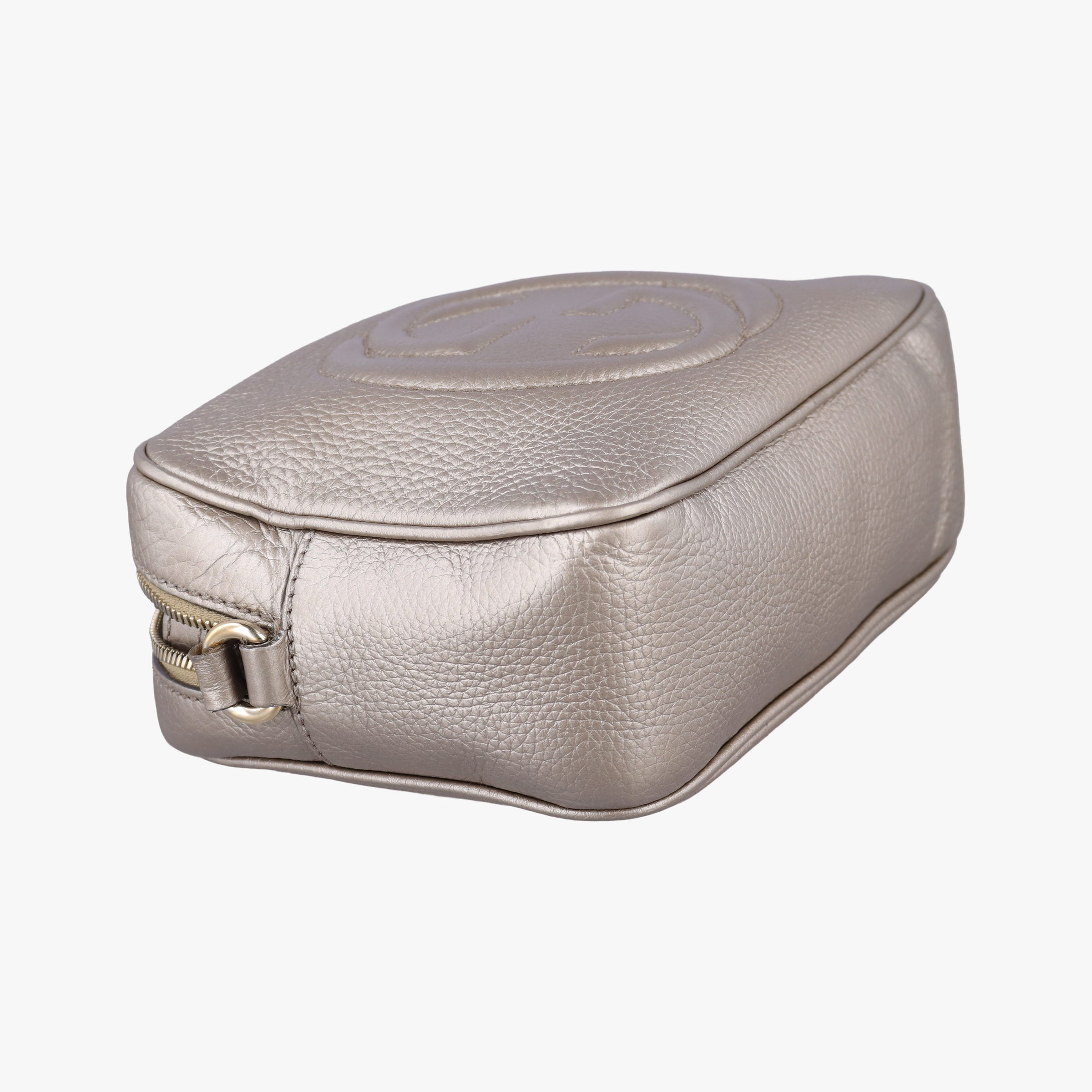 Pre-owned Gucci Soho Golden Leather 308364 shoulderbag | stylenewstar