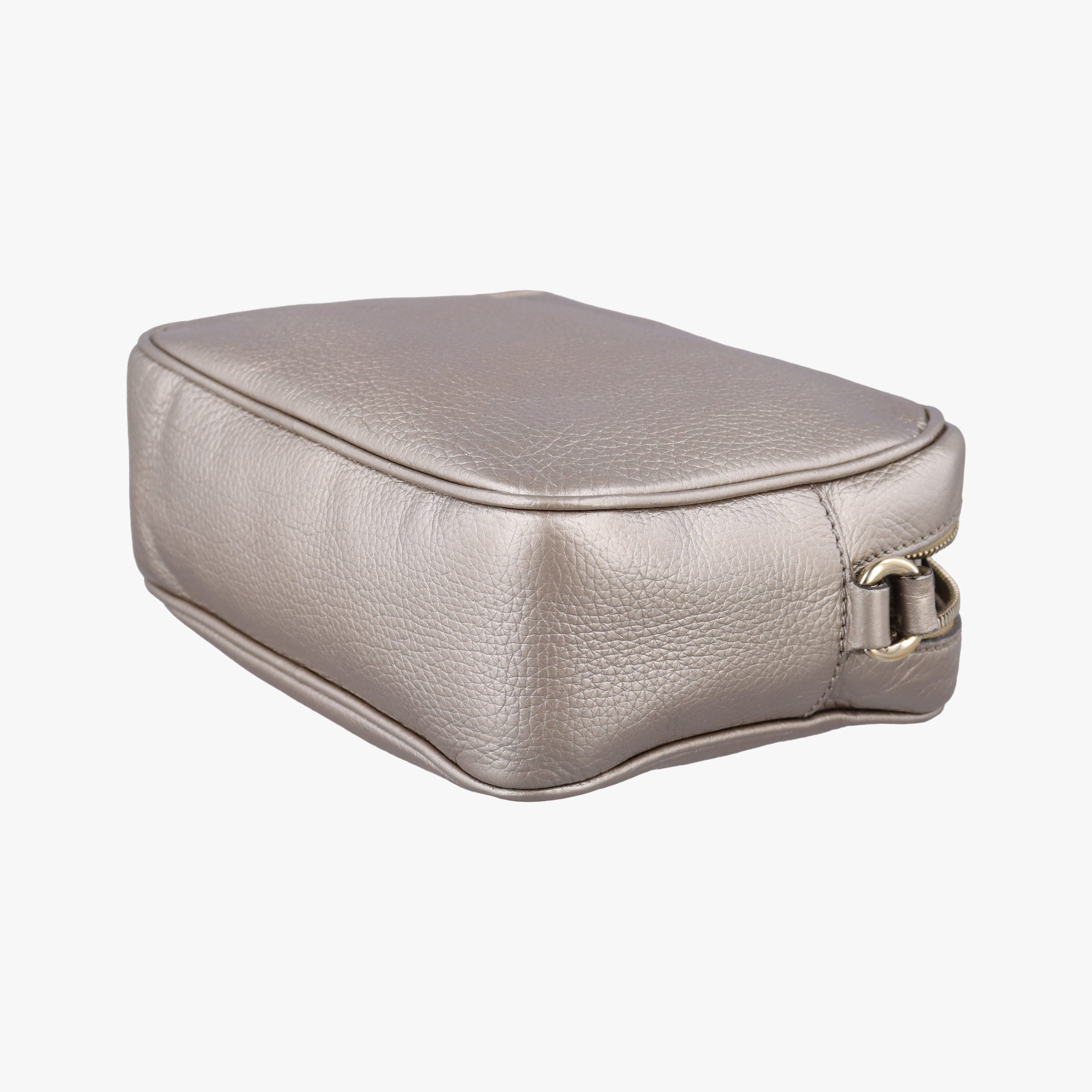 Pre-owned Gucci Soho Golden Leather 308364 shoulderbag | stylenewstar