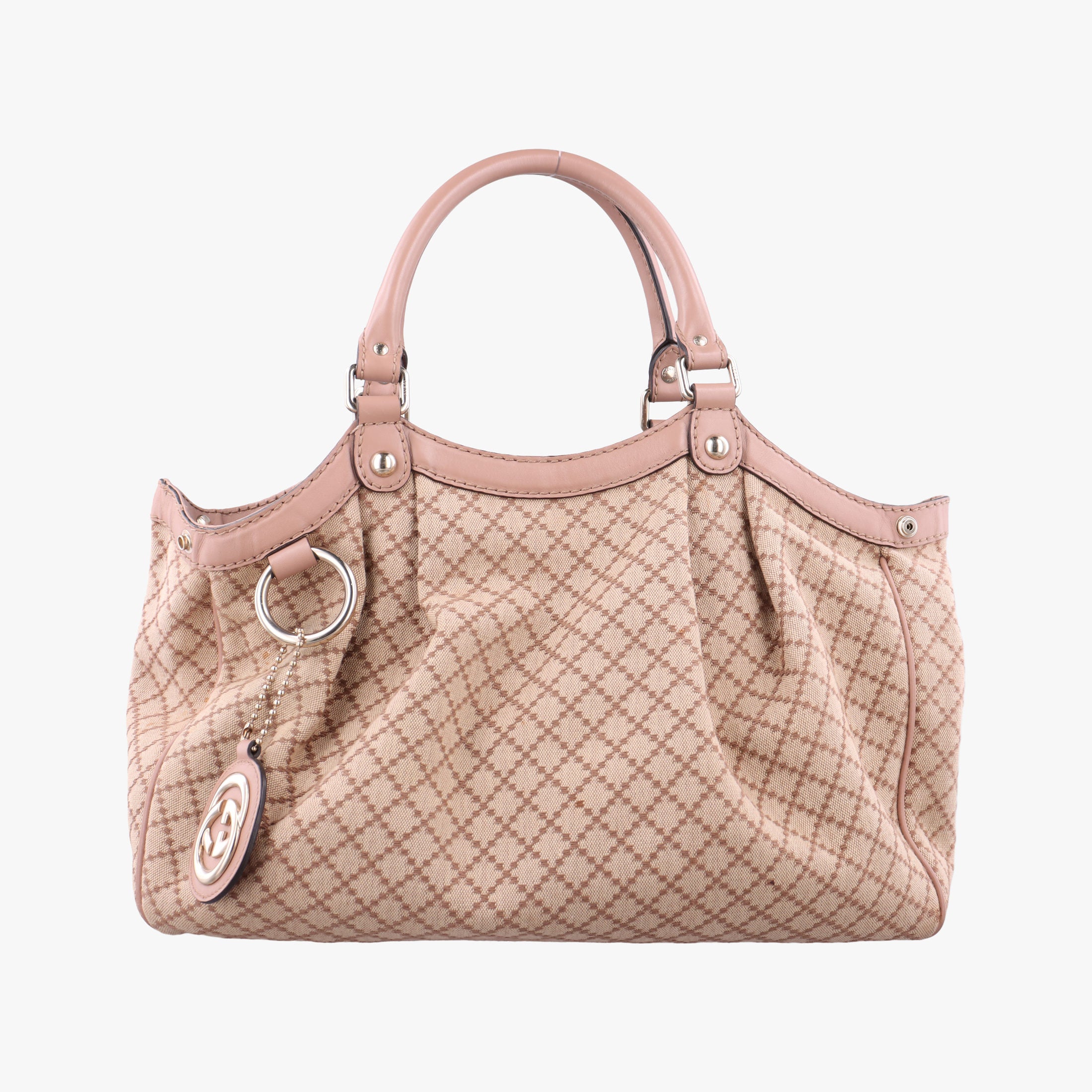 Vintage Gucci Sukey Multicolour Canvas×Leather 211944 handbag | stylenewstar