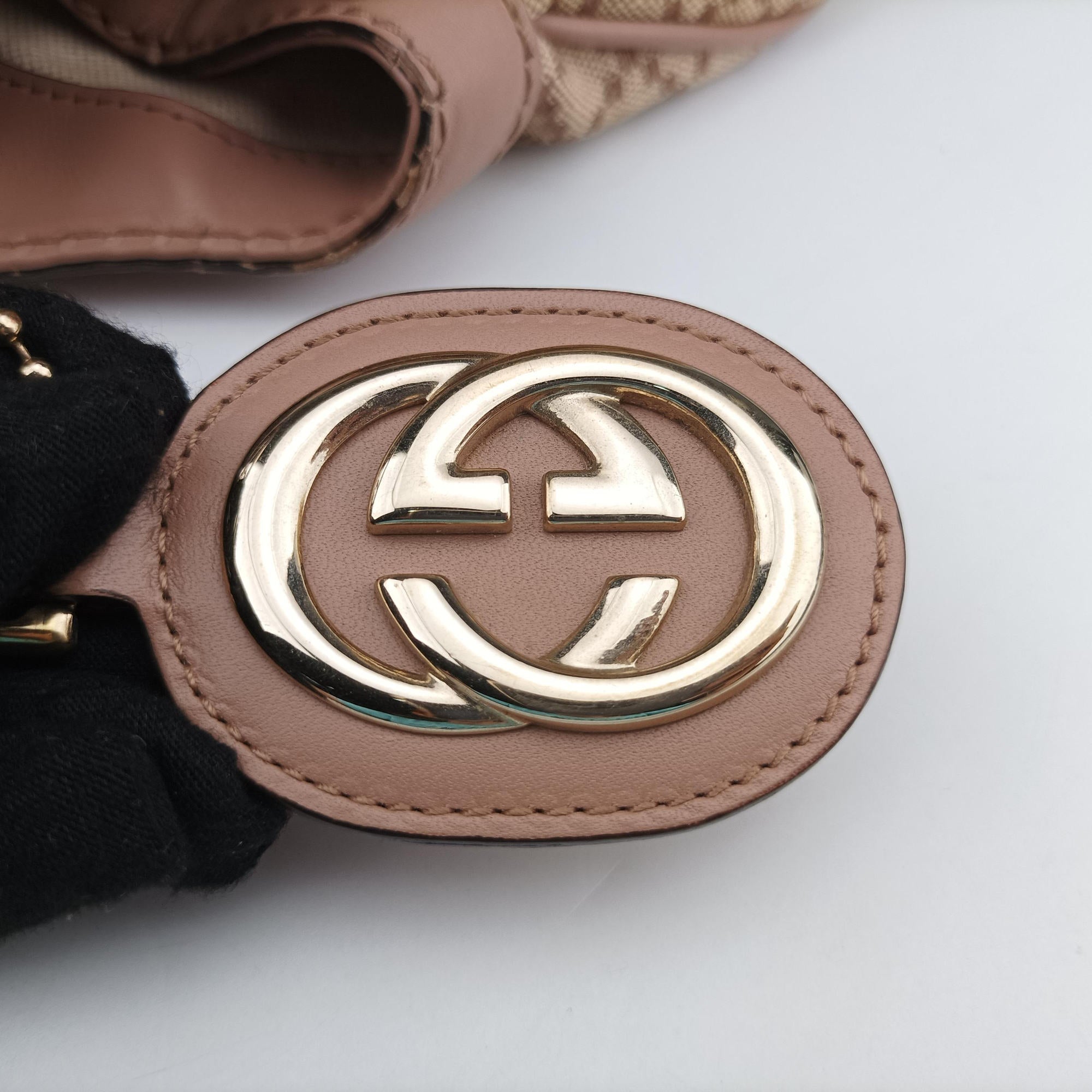 Vintage Gucci Sukey Multicolour Canvas×Leather 211944 handbag | stylenewstar