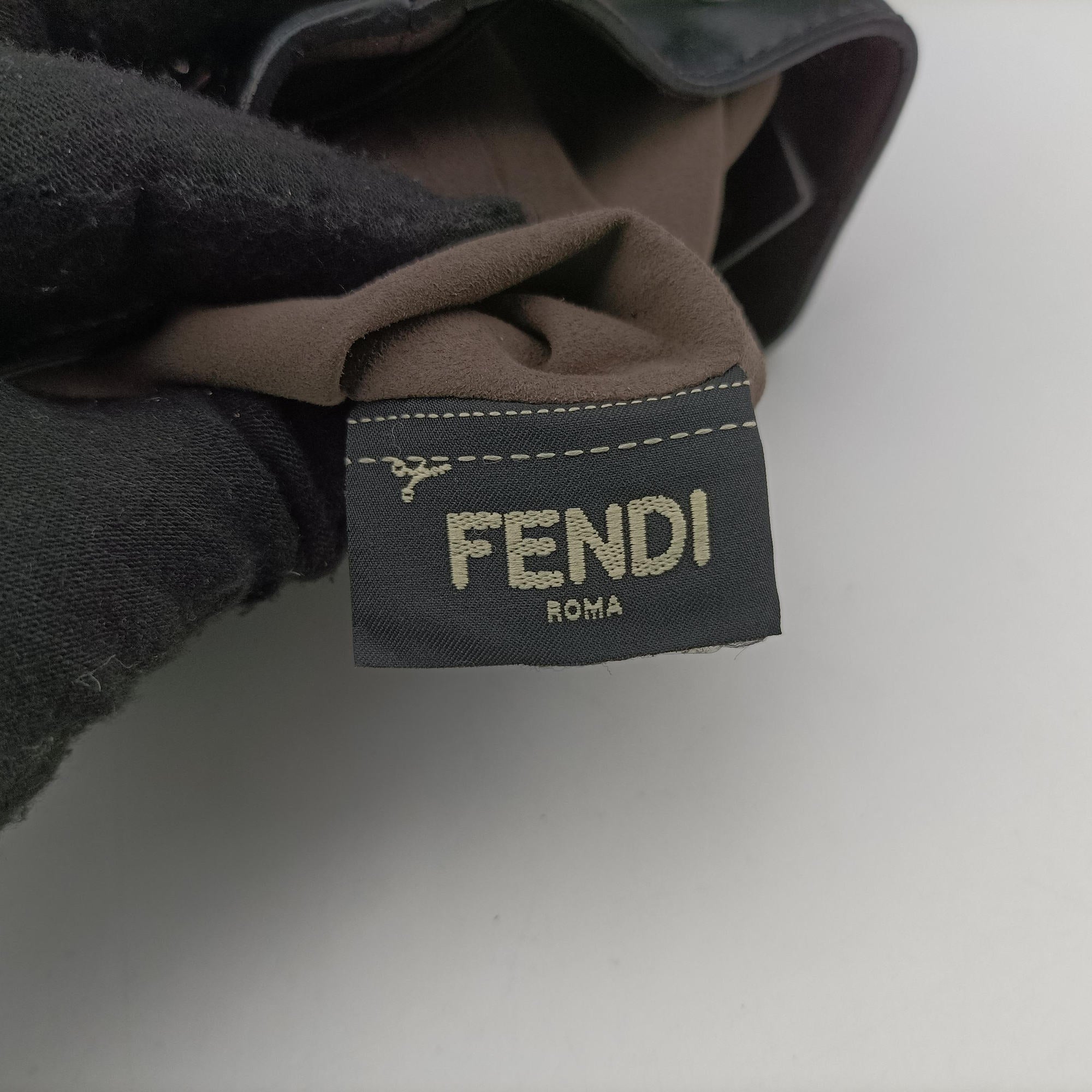 Vintage Fendi Mon Tresor Mini Bucket Black Leather 8BS010 shoulderbag | stylenewstar