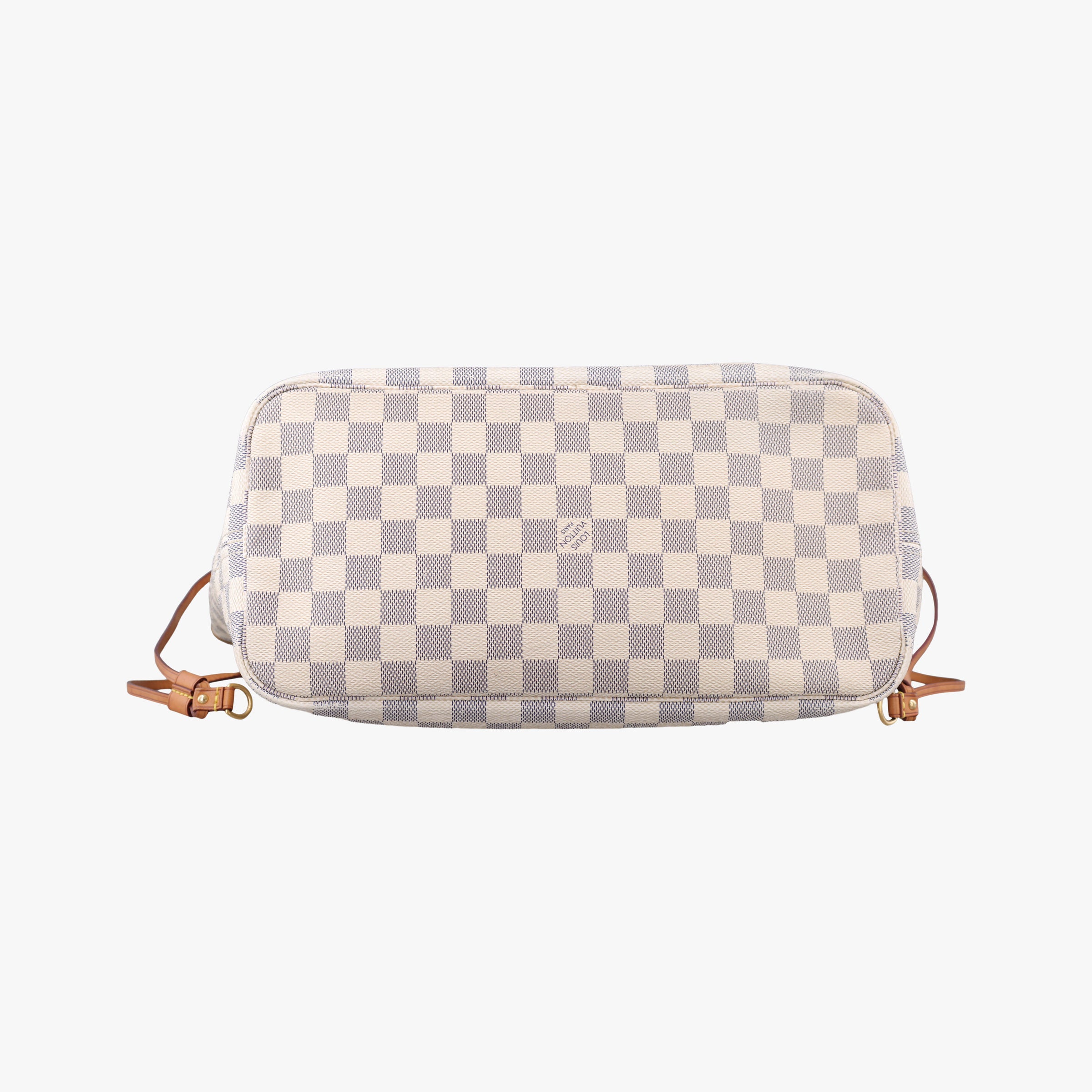 Vintage Louis Vuitton Neverfull MM Azur Damier Canvas N51107 handbag | stylenewstar