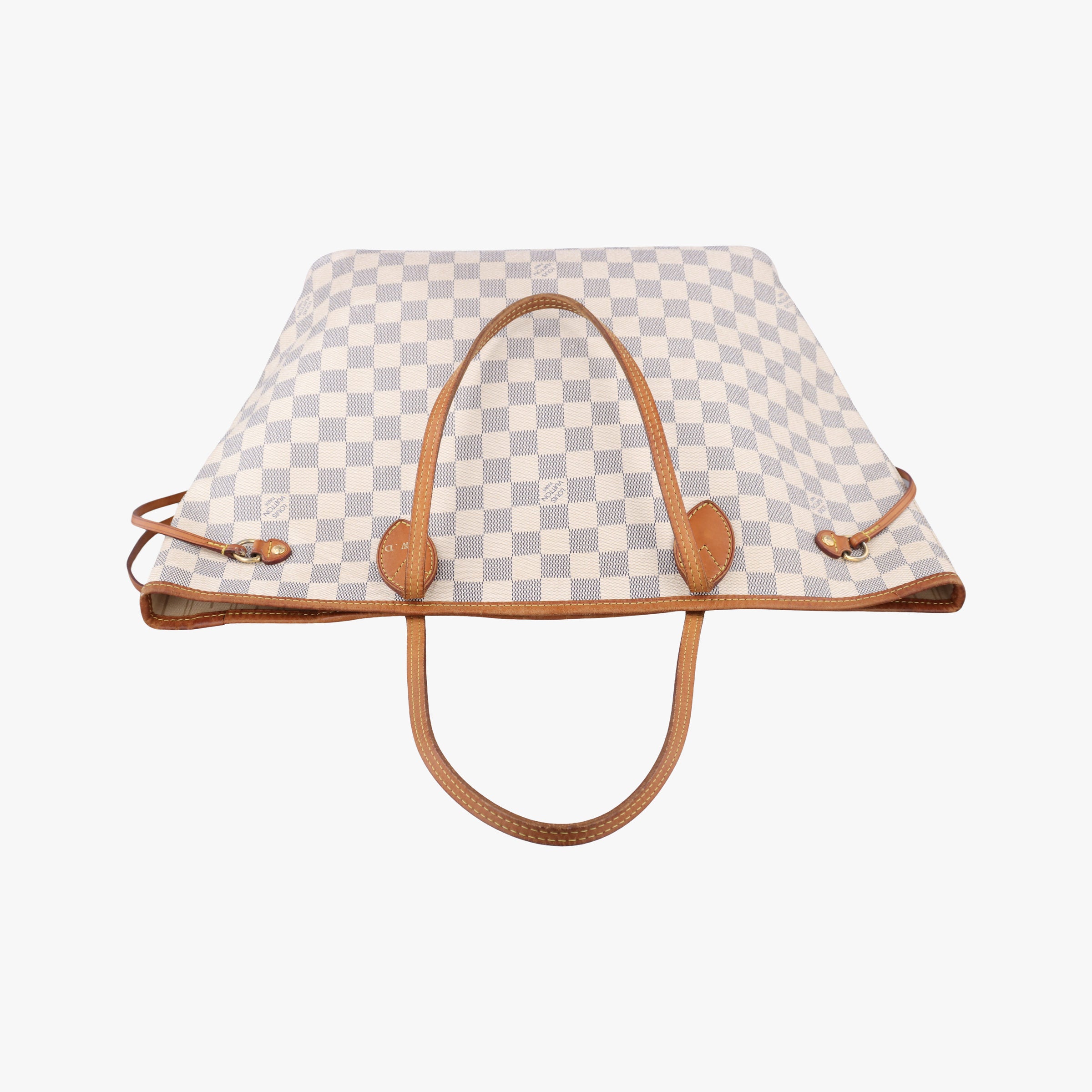 Vintage Louis Vuitton Neverfull MM Azur Damier Canvas N51107 handbag | stylenewstar