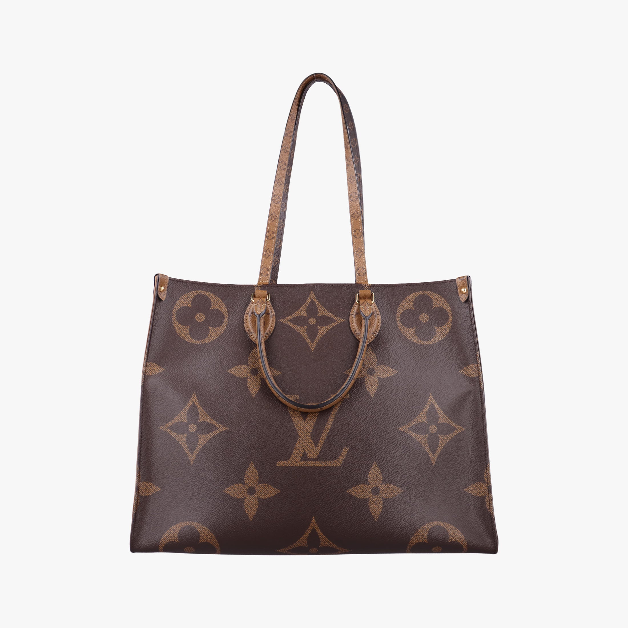 Pre-owned Louis Vuitton On the Go GM Brown Monogram Canvas M45320 shoulderbag | stylenewstar