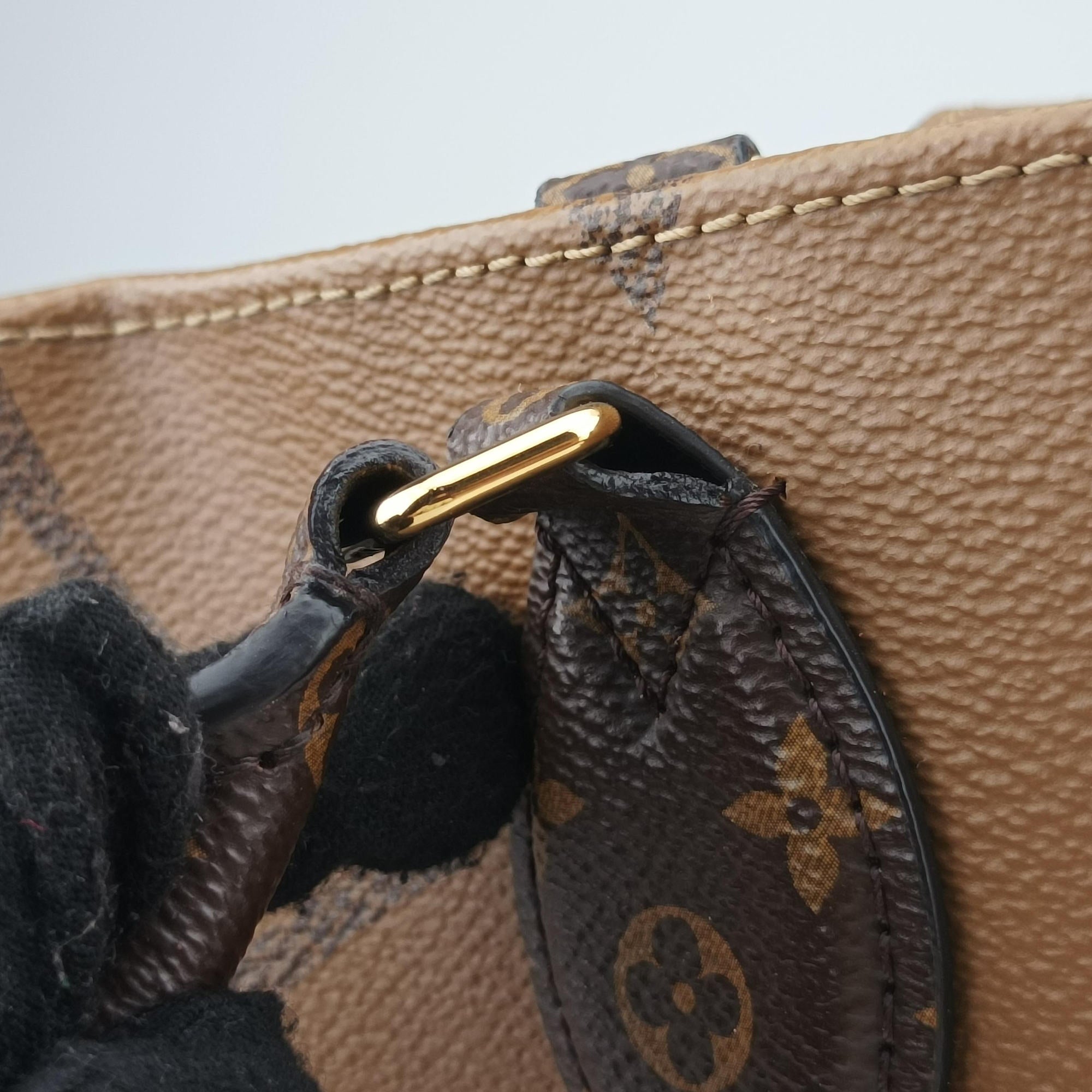Pre-owned Louis Vuitton On the Go GM Brown Monogram Canvas M45320 shoulderbag | stylenewstar