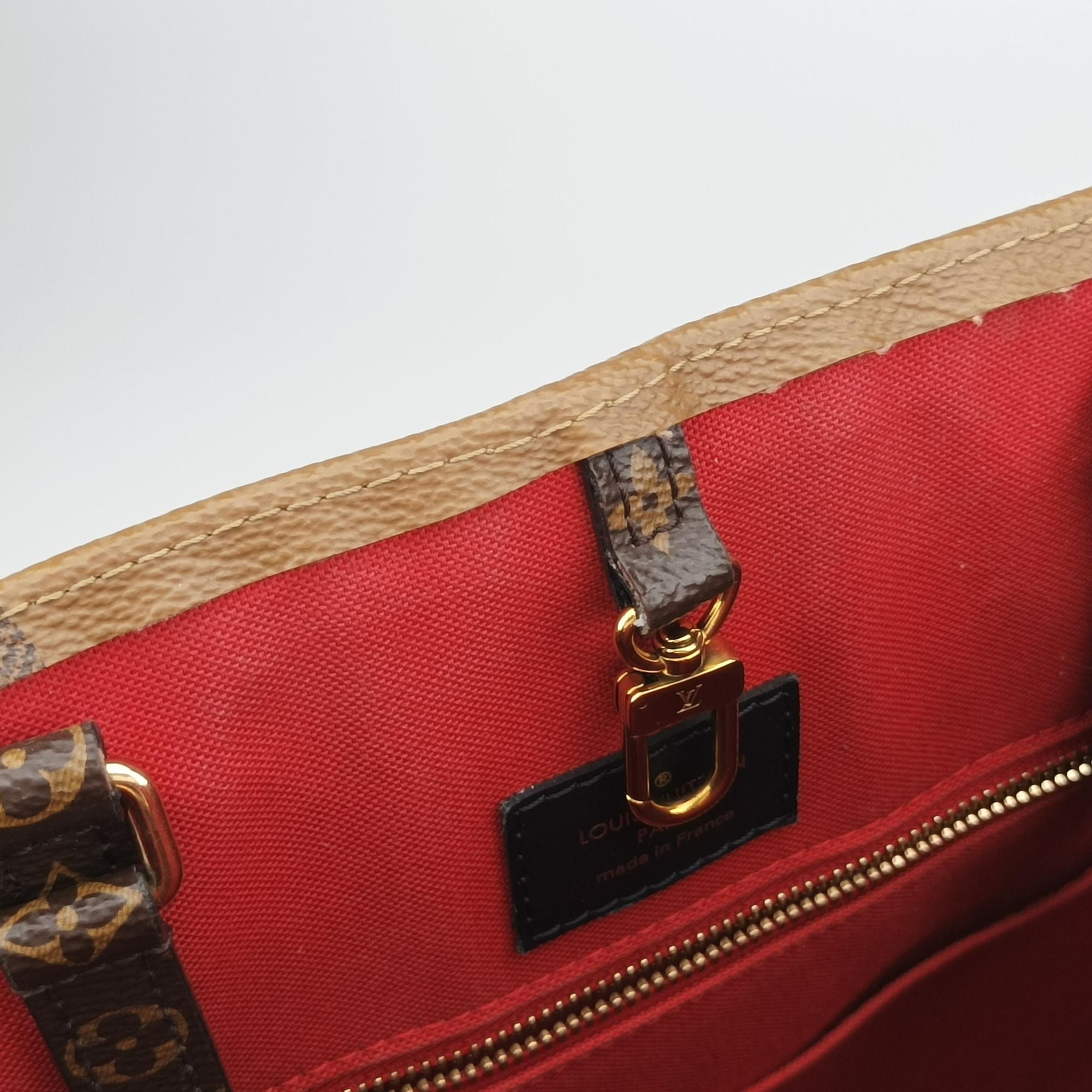 Pre-owned Louis Vuitton On the Go GM Brown Monogram Canvas M45320 shoulderbag | stylenewstar