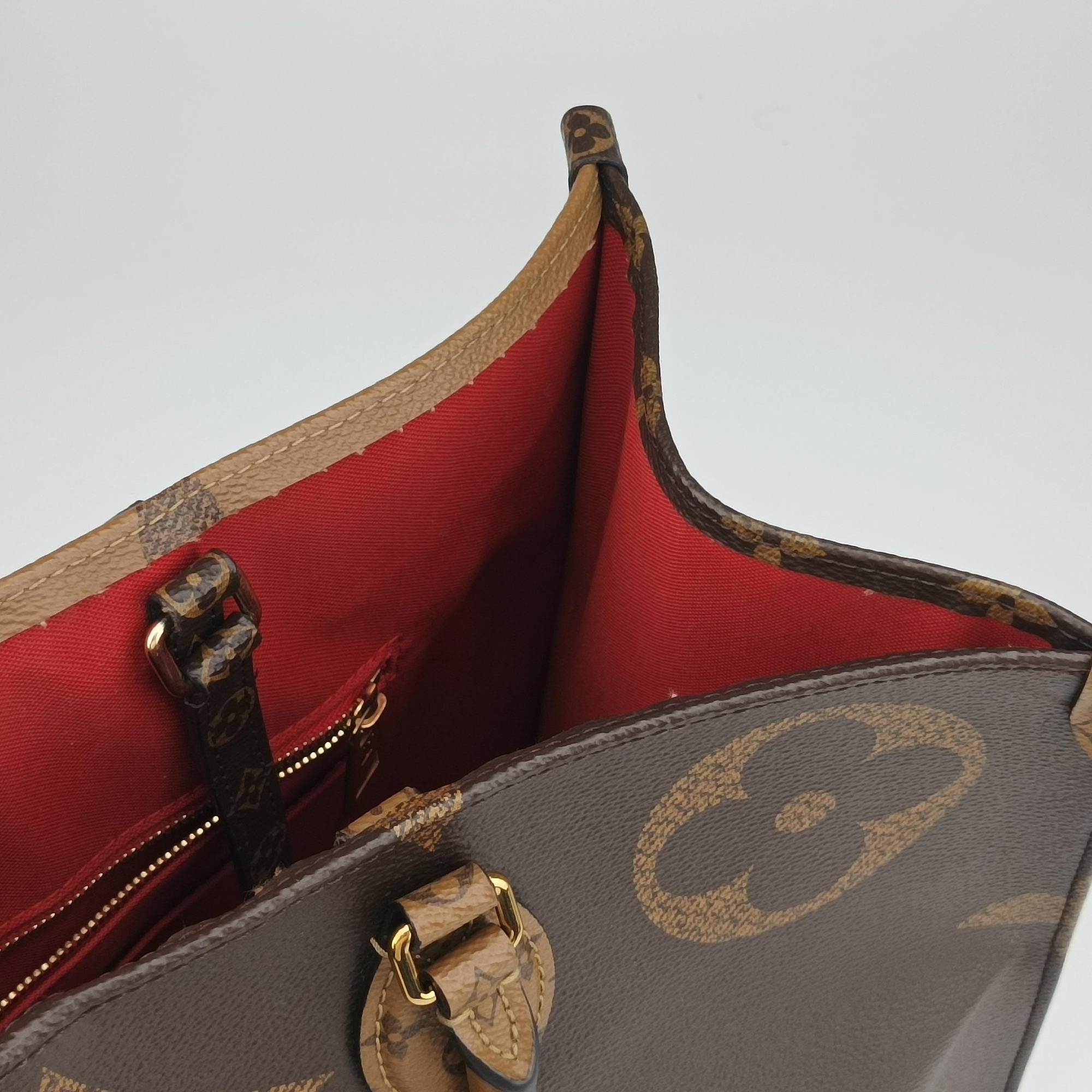 Pre-owned Louis Vuitton On the Go GM Brown Monogram Canvas M45320 shoulderbag | stylenewstar