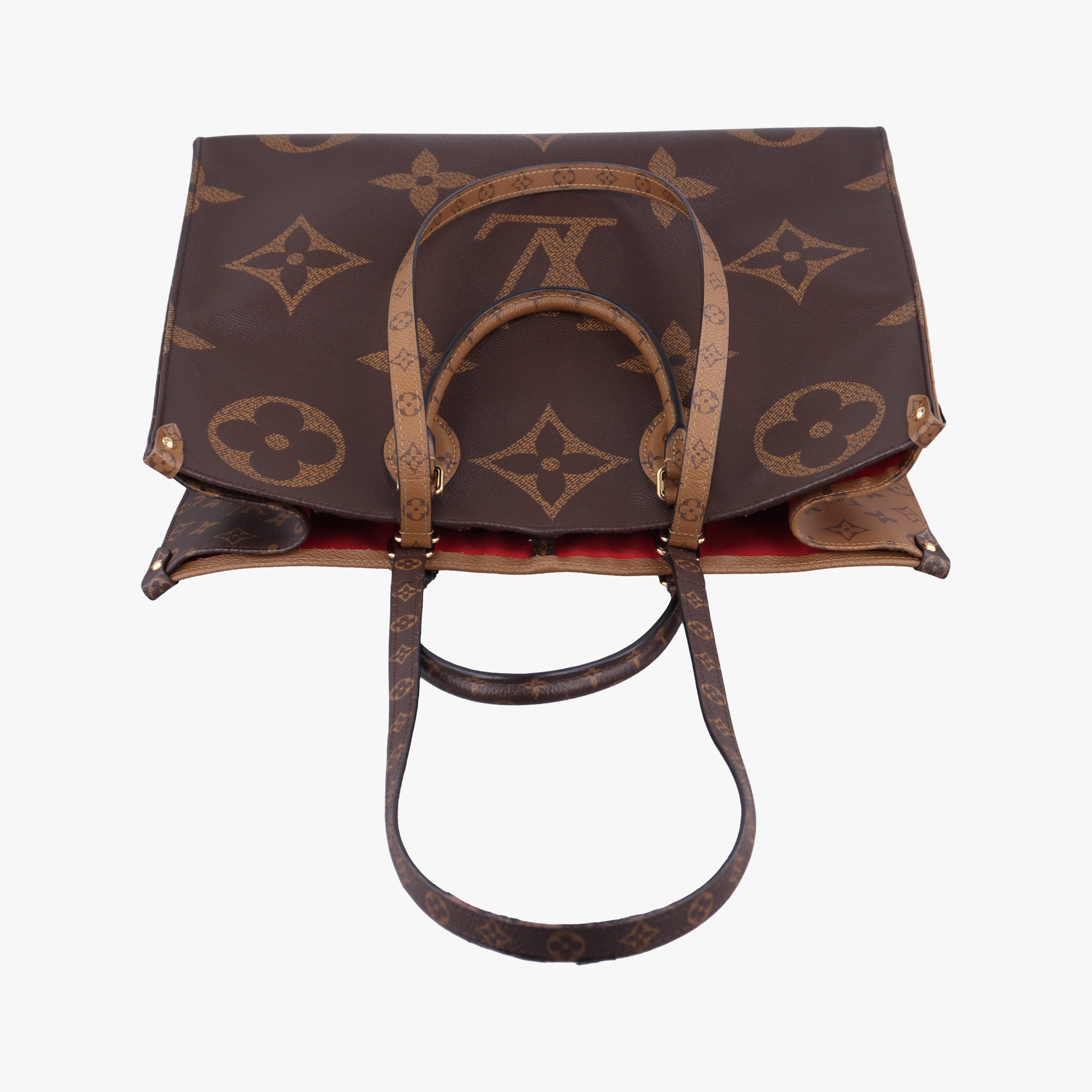 Pre-owned Louis Vuitton On the Go GM Brown Monogram Canvas M45320 shoulderbag | stylenewstar
