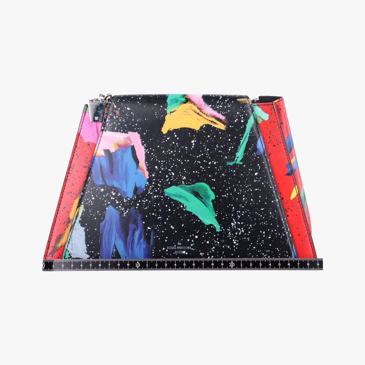 Secondhand Louis Vuitton Splash Print Trapeze Bag Multicolor Leather M53791 shoulderbag | stylenewstar