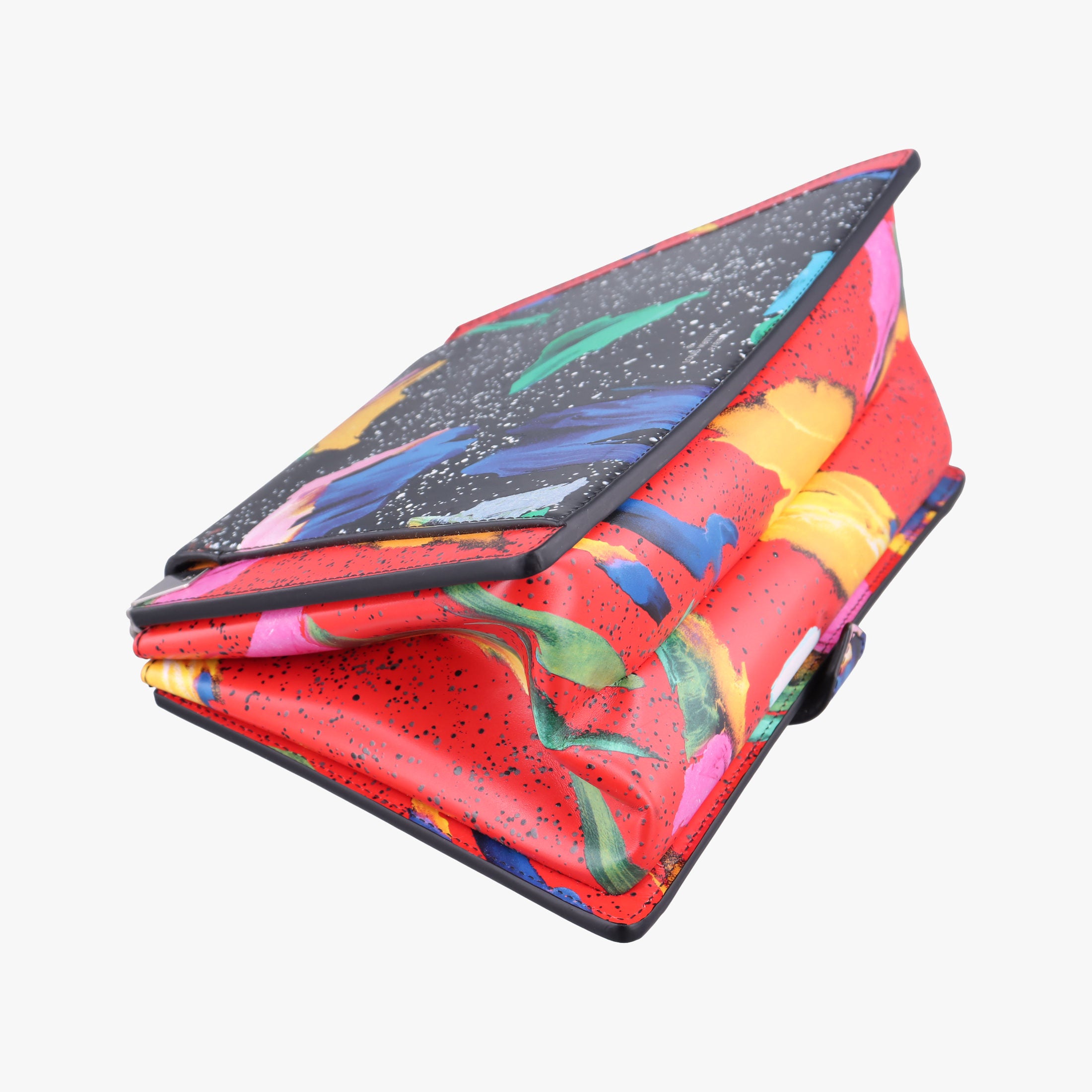 Secondhand Louis Vuitton Splash Print Trapeze Bag Multicolor Leather M53791 shoulderbag | stylenewstar
