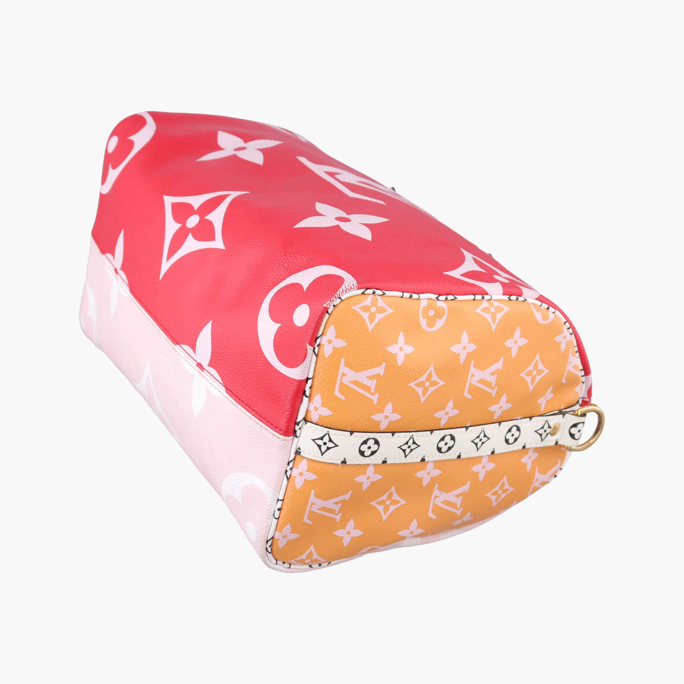 Pre-owned Louis Vuitton Speedy Bandouliere30 ROUGE×pink Monogram Giant M44573 shoulderbag | stylenewstar