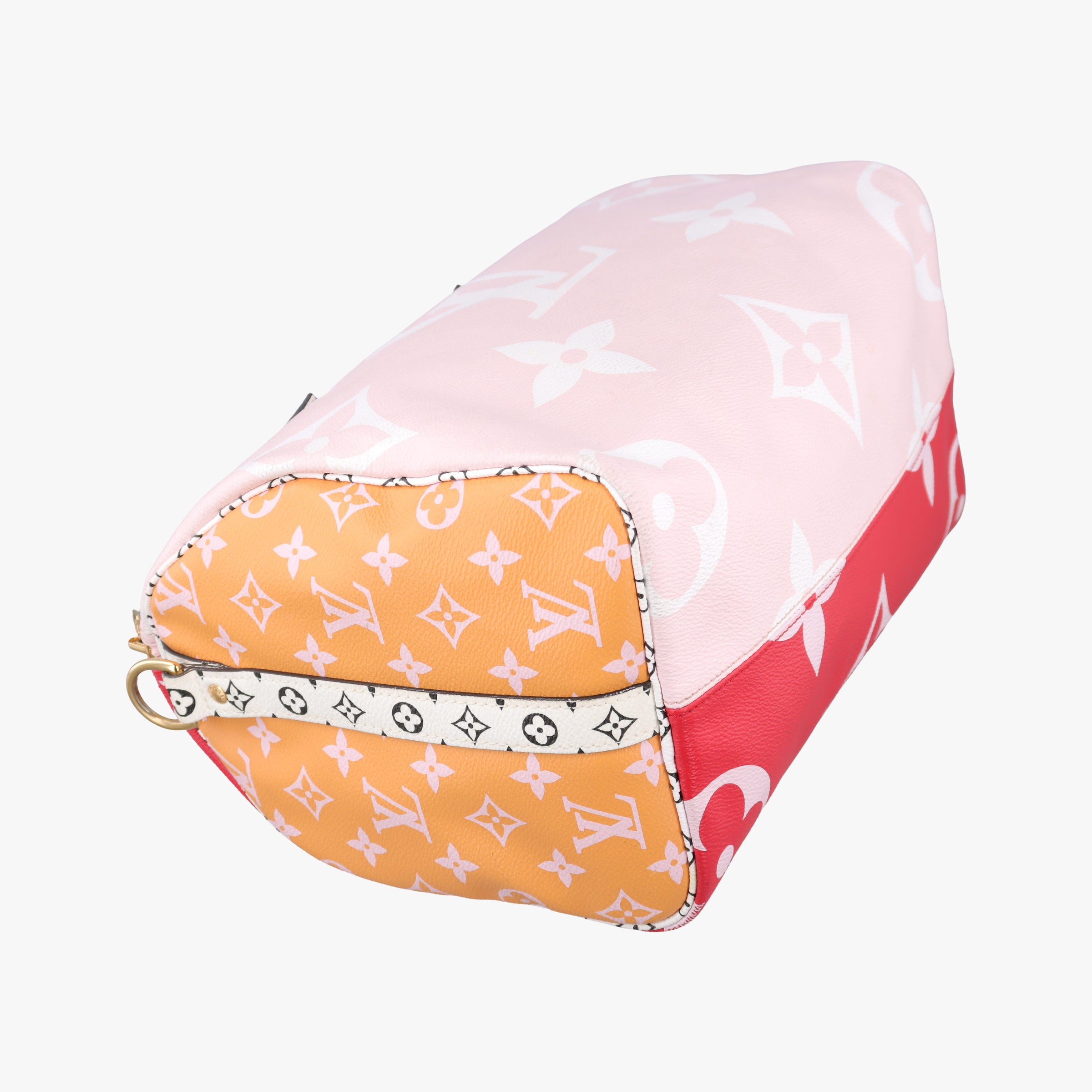 Pre-owned Louis Vuitton Speedy Bandouliere30 ROUGE×pink Monogram Giant M44573 shoulderbag | stylenewstar