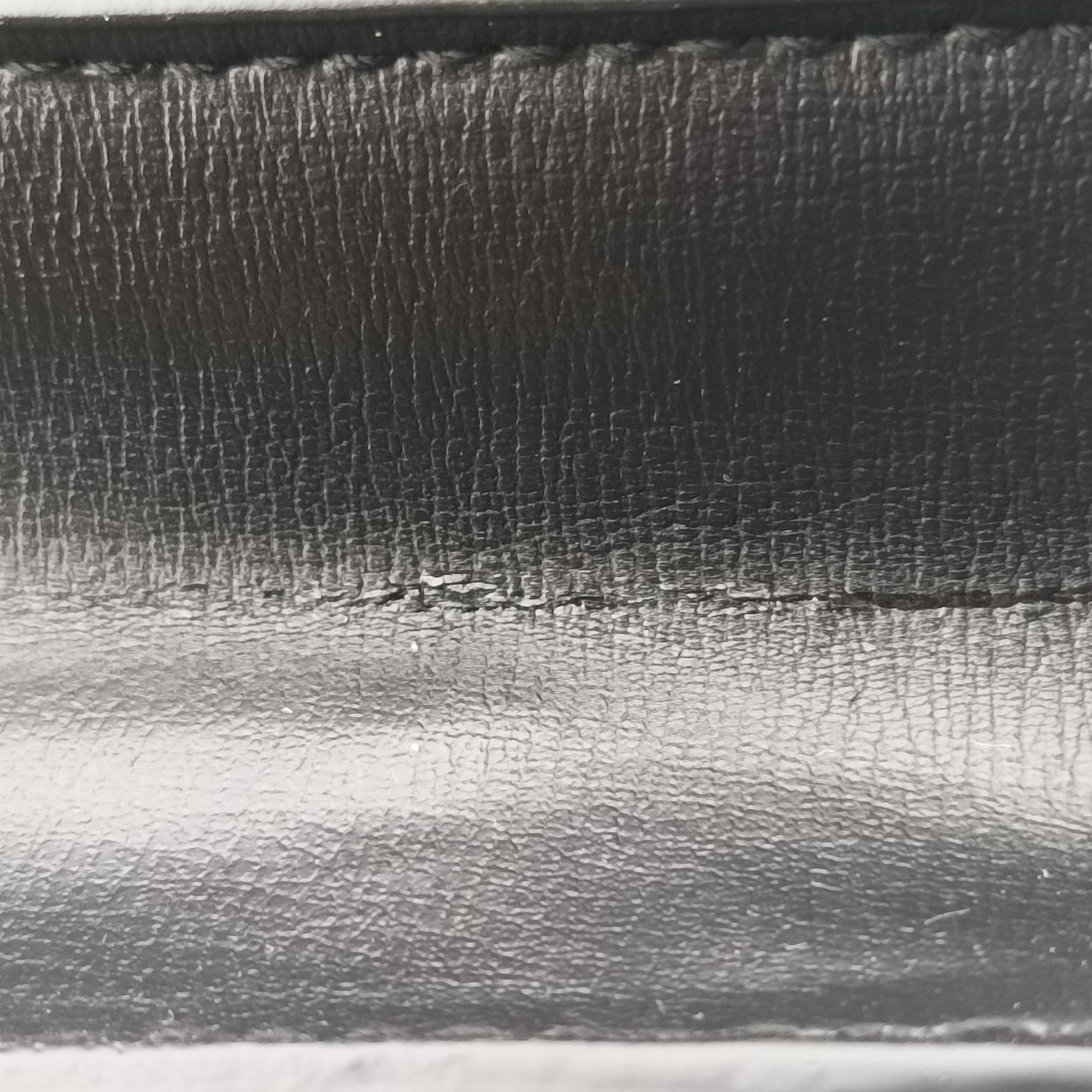 Pre-owned Yves Saint Laurent SUNSET Black Leather 442906 shoulderbag | stylenewstar