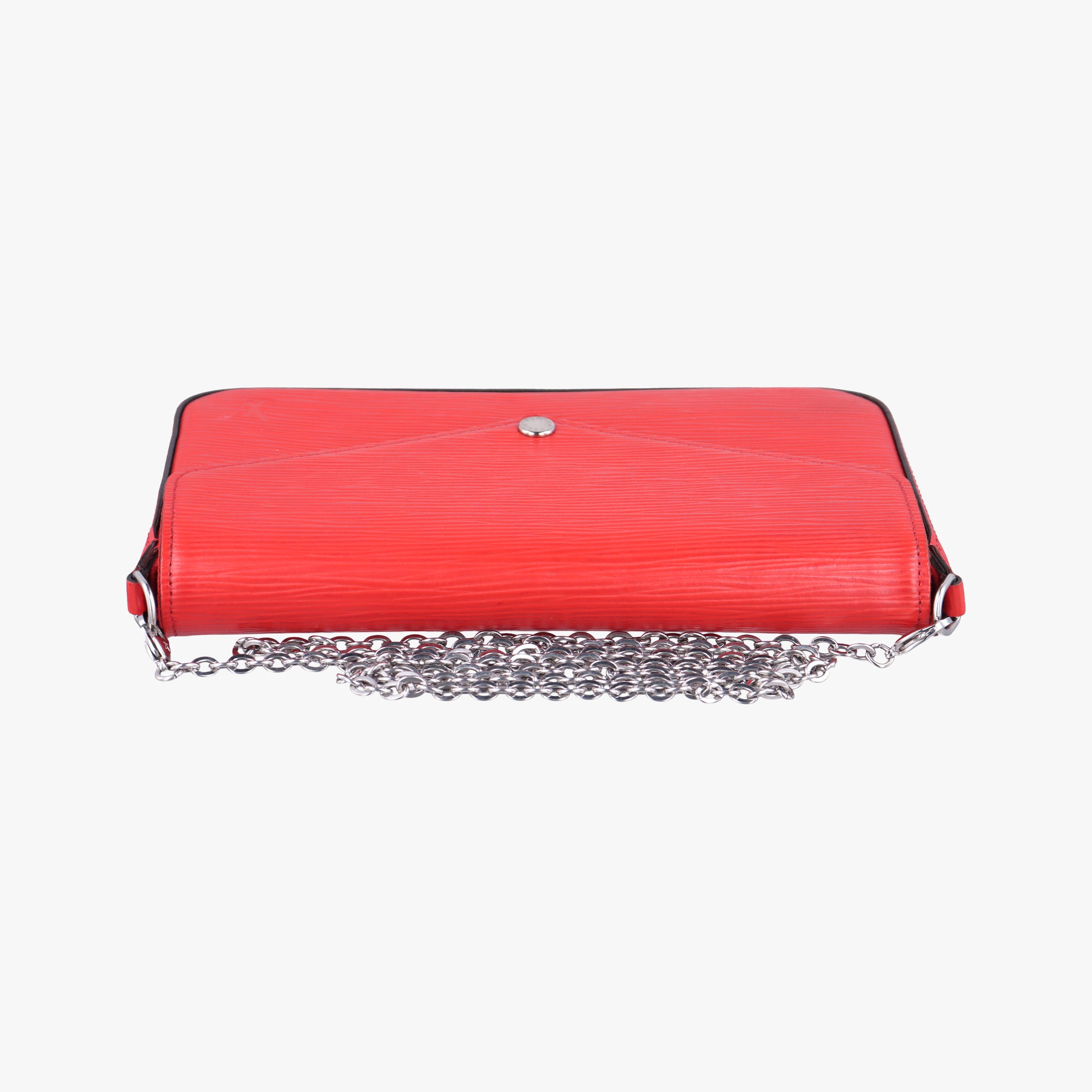 Pre-owned Louis Vuitton Pochette Felice COQUELICOT Epi M41559 shoulderbag | stylenewstar