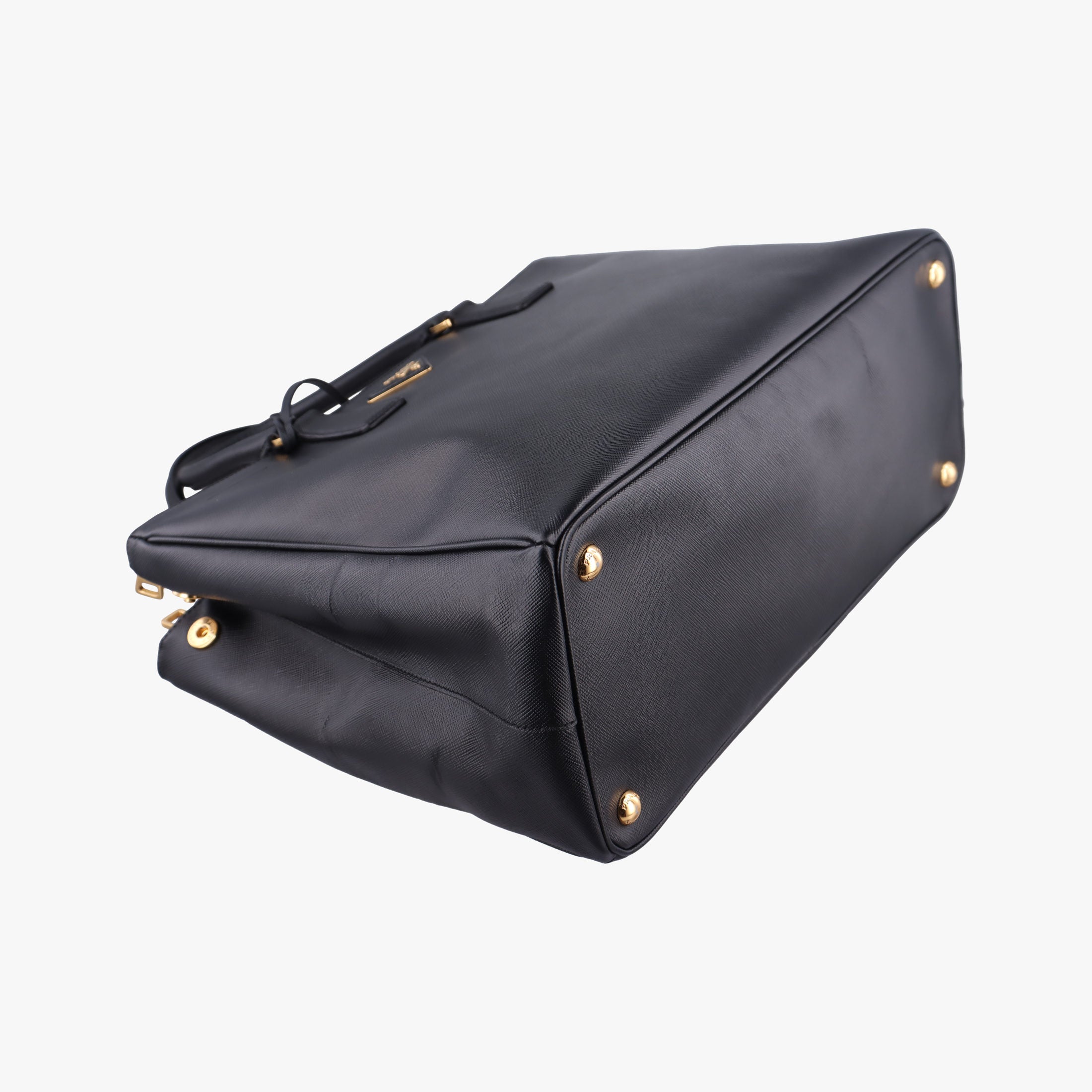 Vintage Prada Galleria Black SAFFIANO Leather BN2274 handbag | stylenewstar