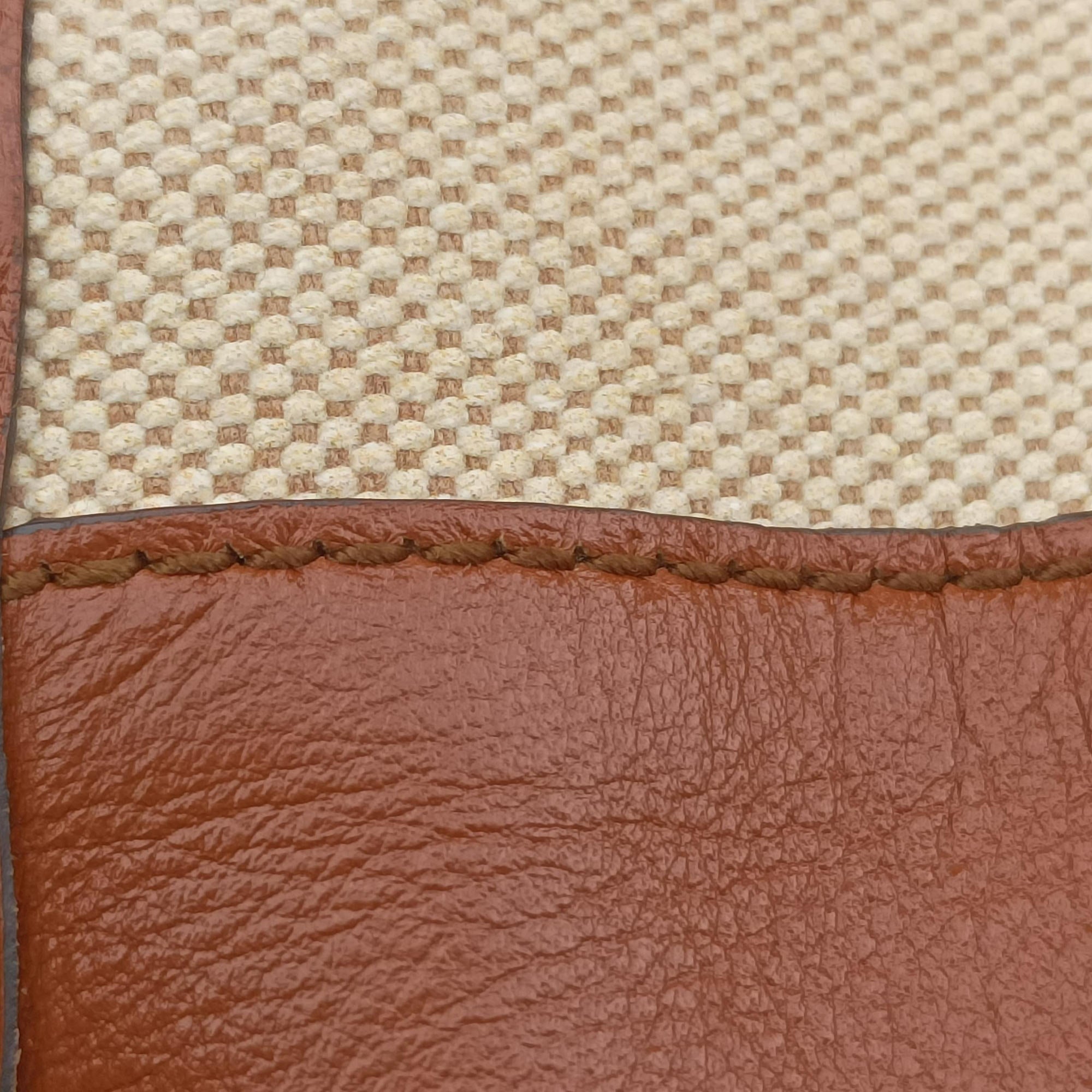 Pre-owned Gucci Rajah Beige × Brown Leather×Canvas 537219 shoulderbag | stylenewstar