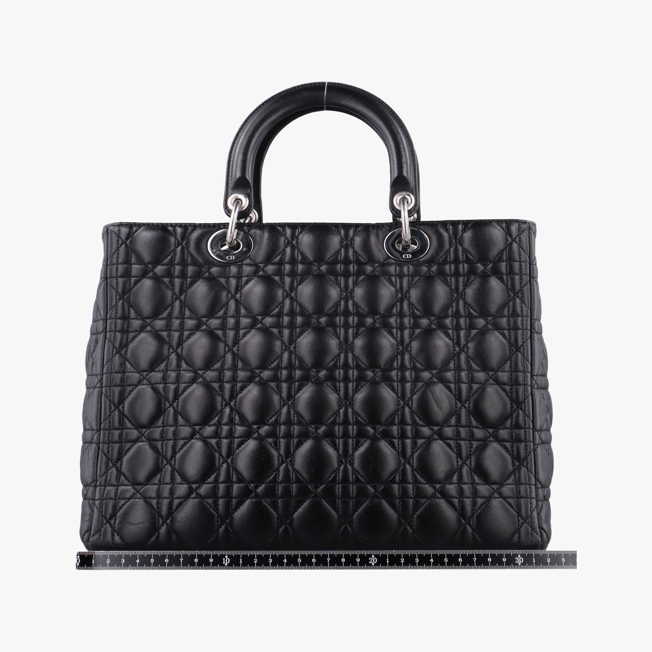 Secondhand Christian Dior Lady Dior Black lambskin  shoulderbag | stylenewstar