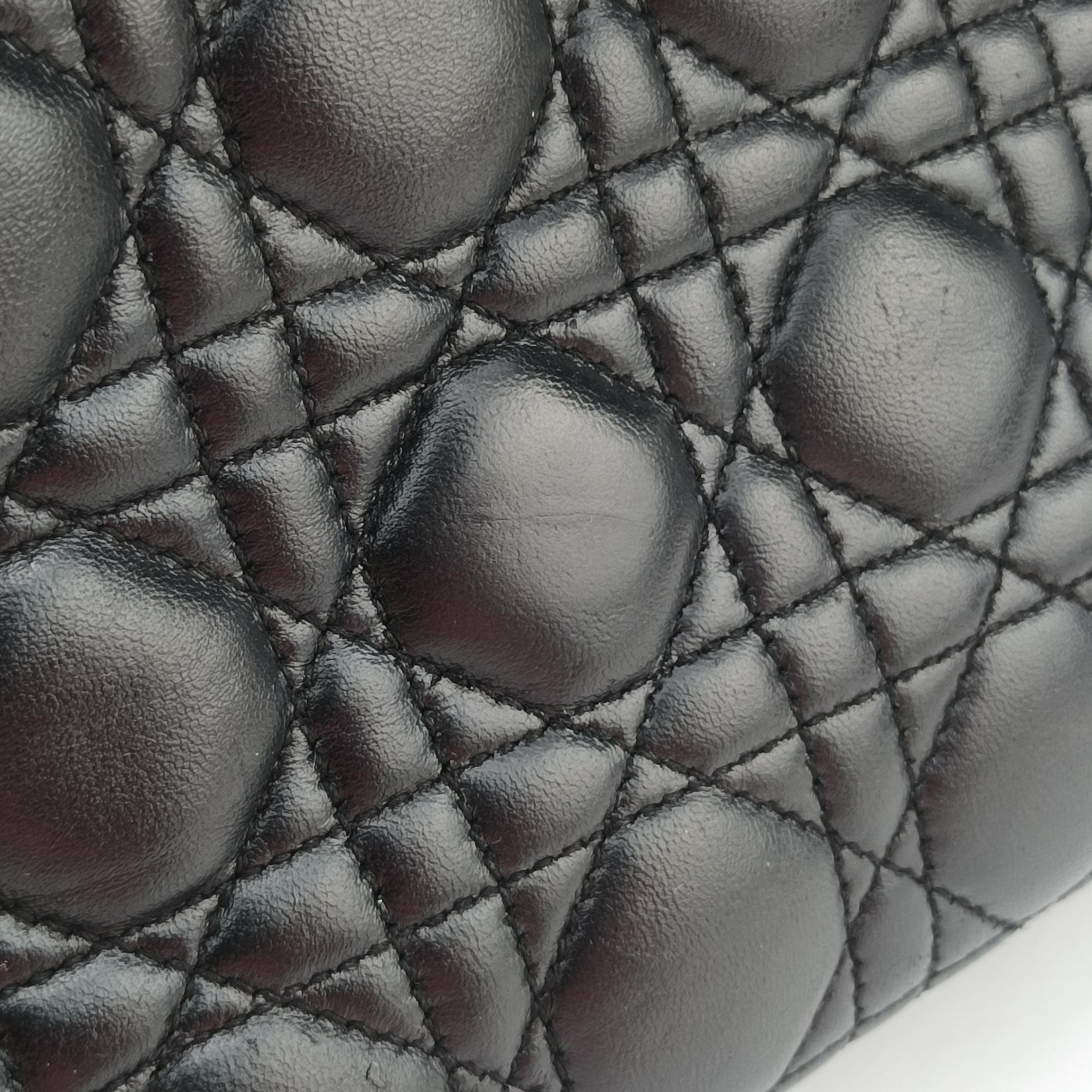 Secondhand Christian Dior Lady Dior Black lambskin  shoulderbag | stylenewstar