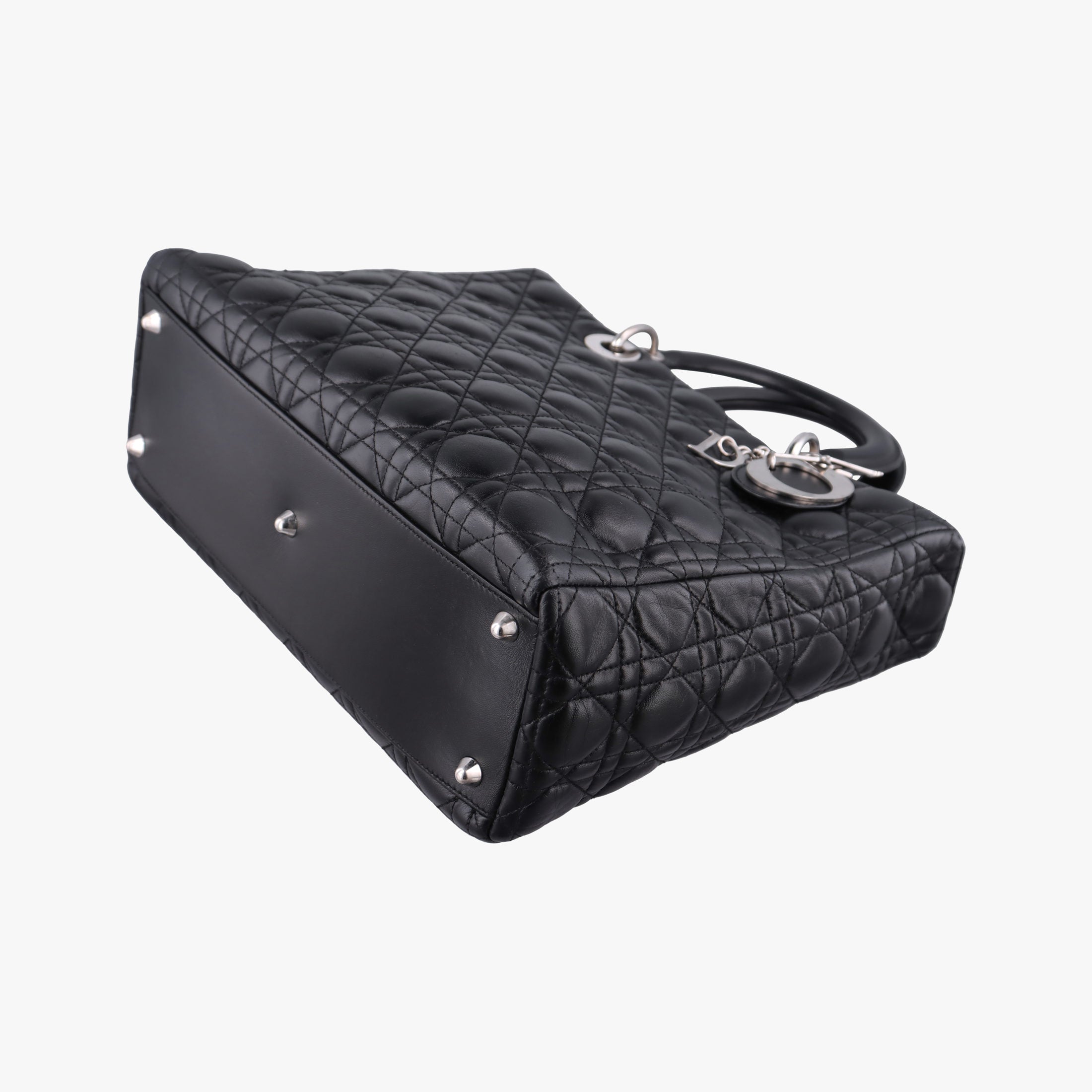 Secondhand Christian Dior Lady Dior Black lambskin  shoulderbag | stylenewstar