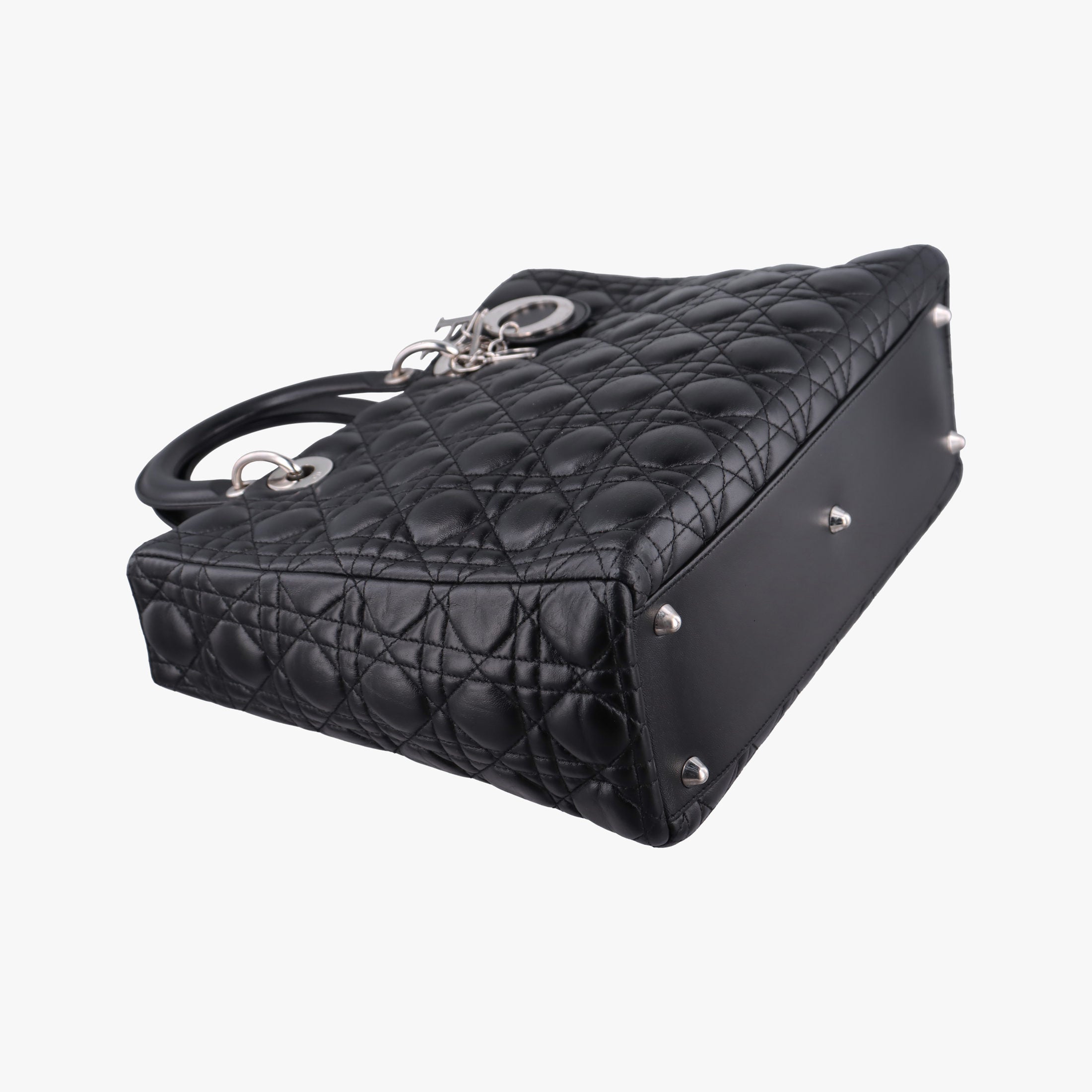 Secondhand Christian Dior Lady Dior Black lambskin  shoulderbag | stylenewstar