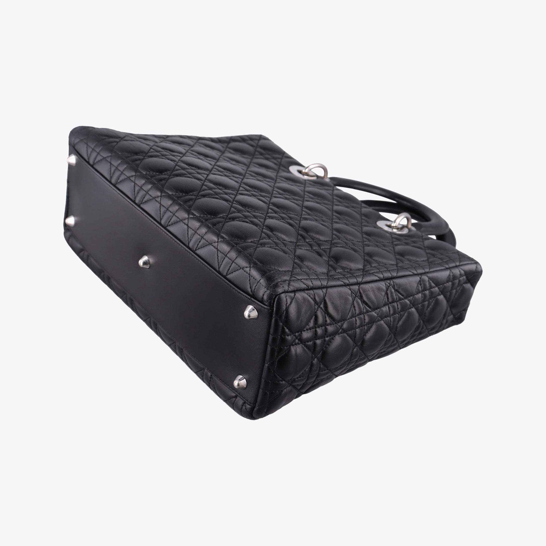 Secondhand Christian Dior Lady Dior Black lambskin  shoulderbag | stylenewstar