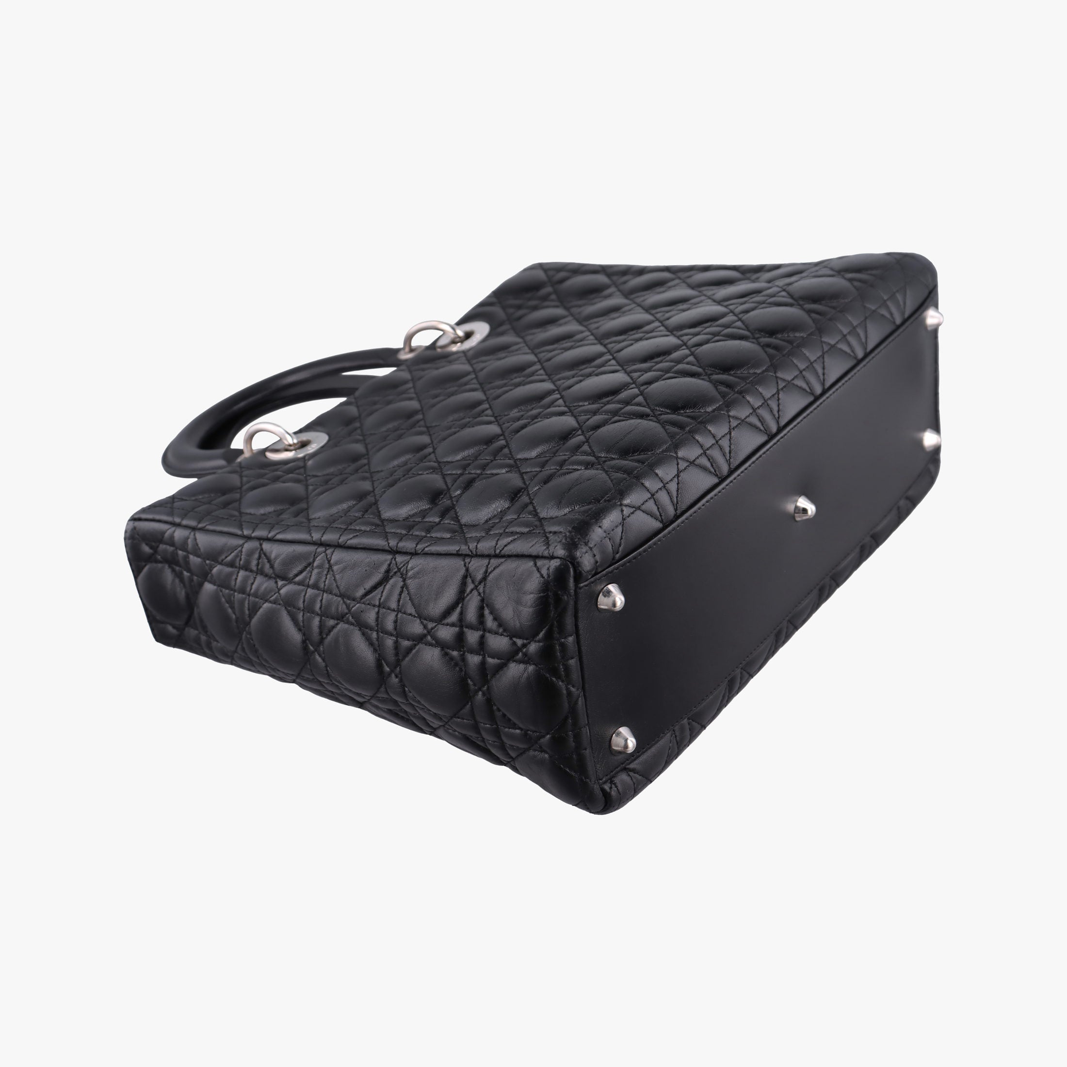 Secondhand Christian Dior Lady Dior Black lambskin  shoulderbag | stylenewstar