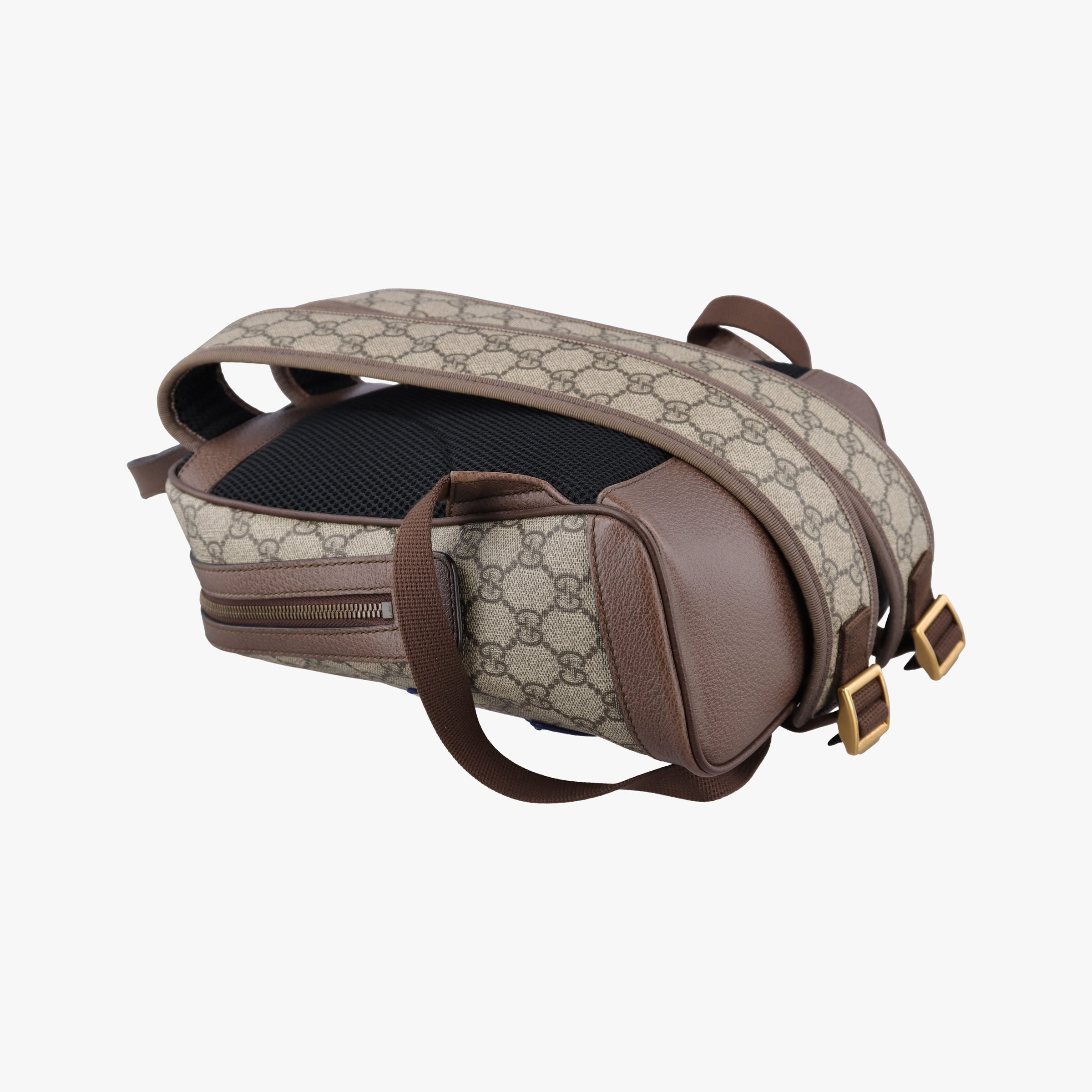 Vintage Gucci The Three Little Pigs Brown×Multicolour PVC coated canvas 552884 backpack/rucksack | stylenewstar