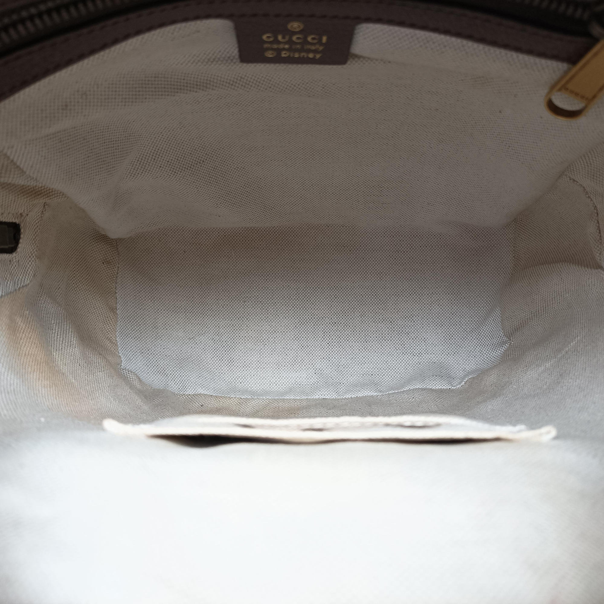 Vintage Gucci The Three Little Pigs Brown×Multicolour PVC coated canvas 552884 backpack/rucksack | stylenewstar