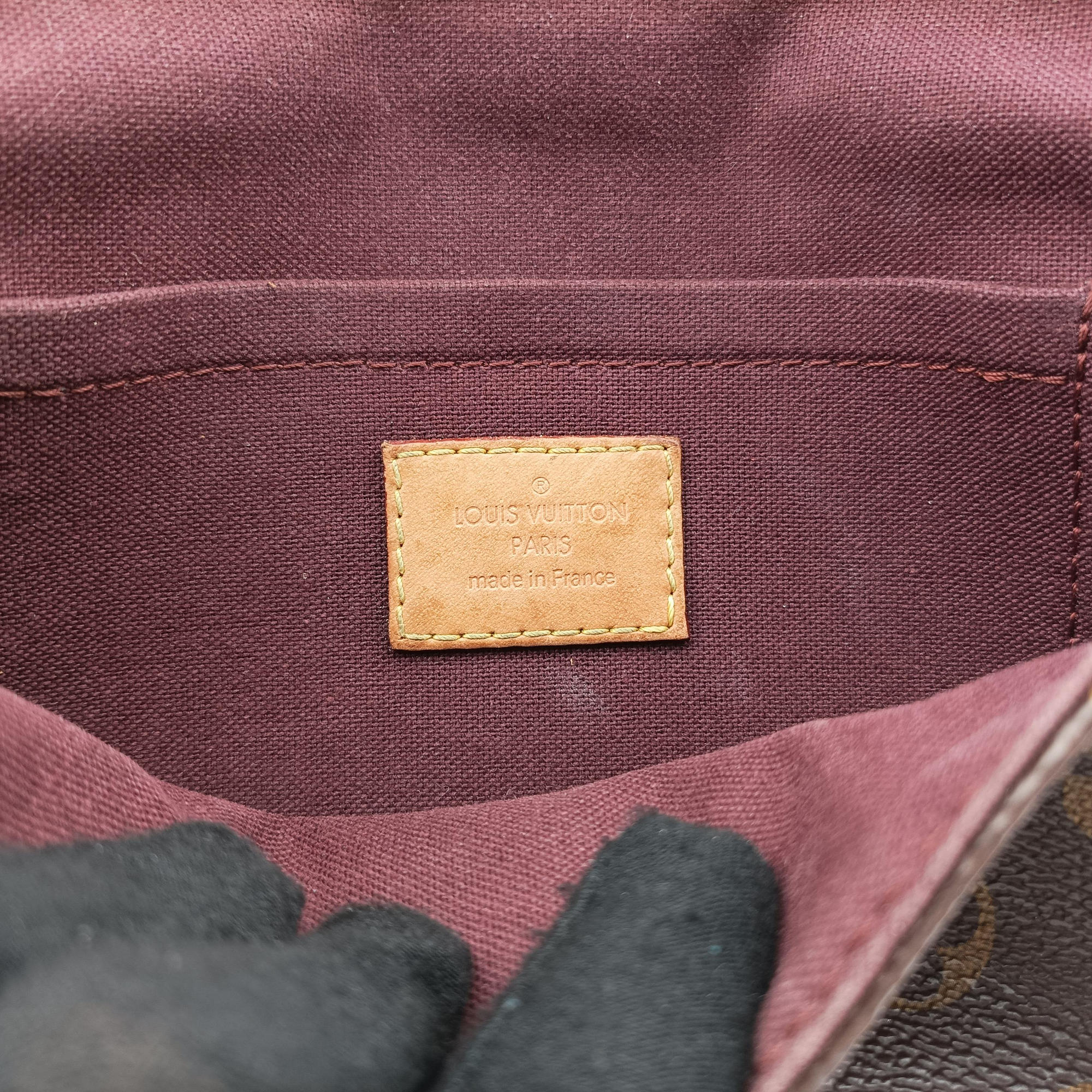 Pre-owned Louis Vuitton FAVORITE PM brown Monogram Canvas M40717 shoulderbag | stylenewstar