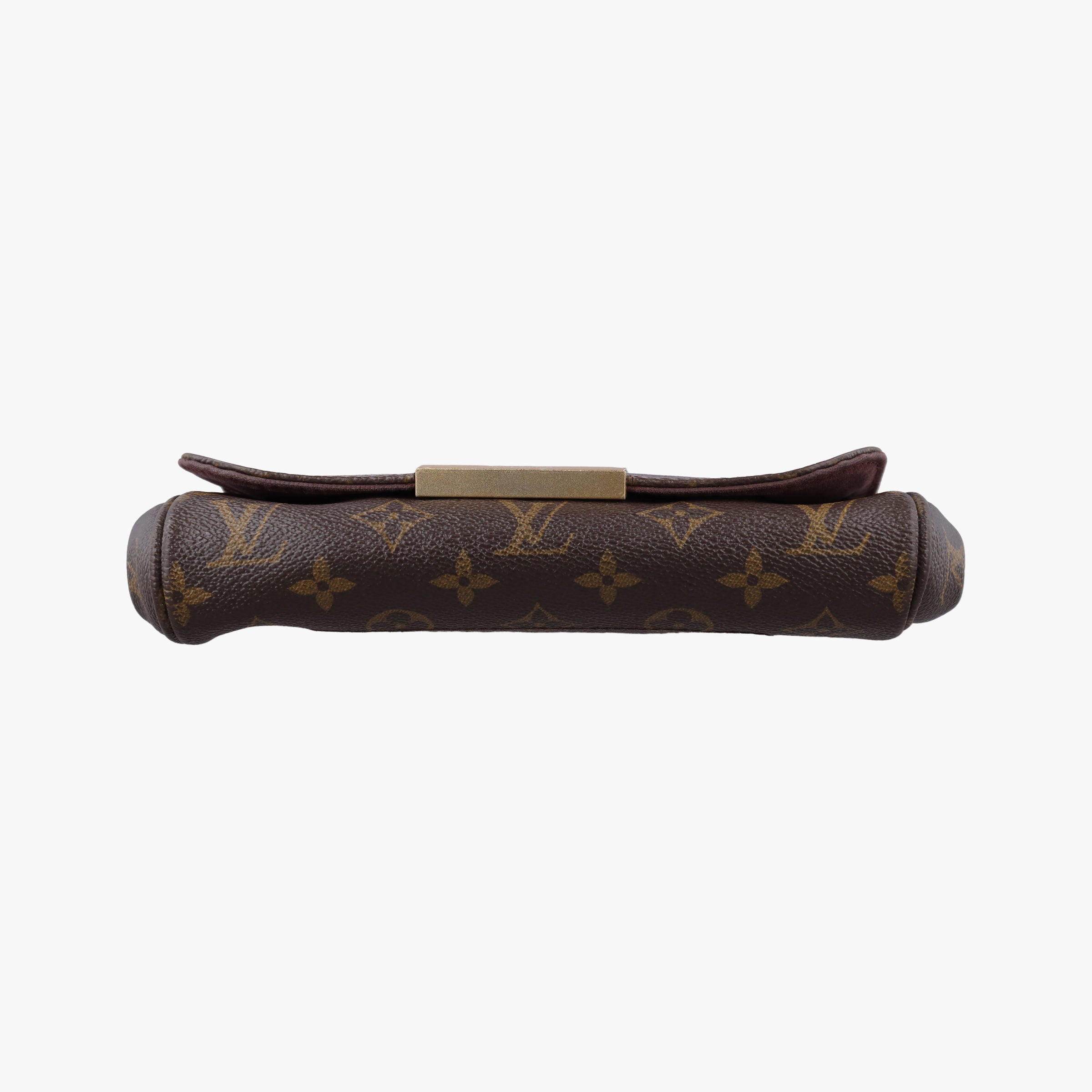 Pre-owned Louis Vuitton FAVORITE PM brown Monogram Canvas M40717 shoulderbag | stylenewstar