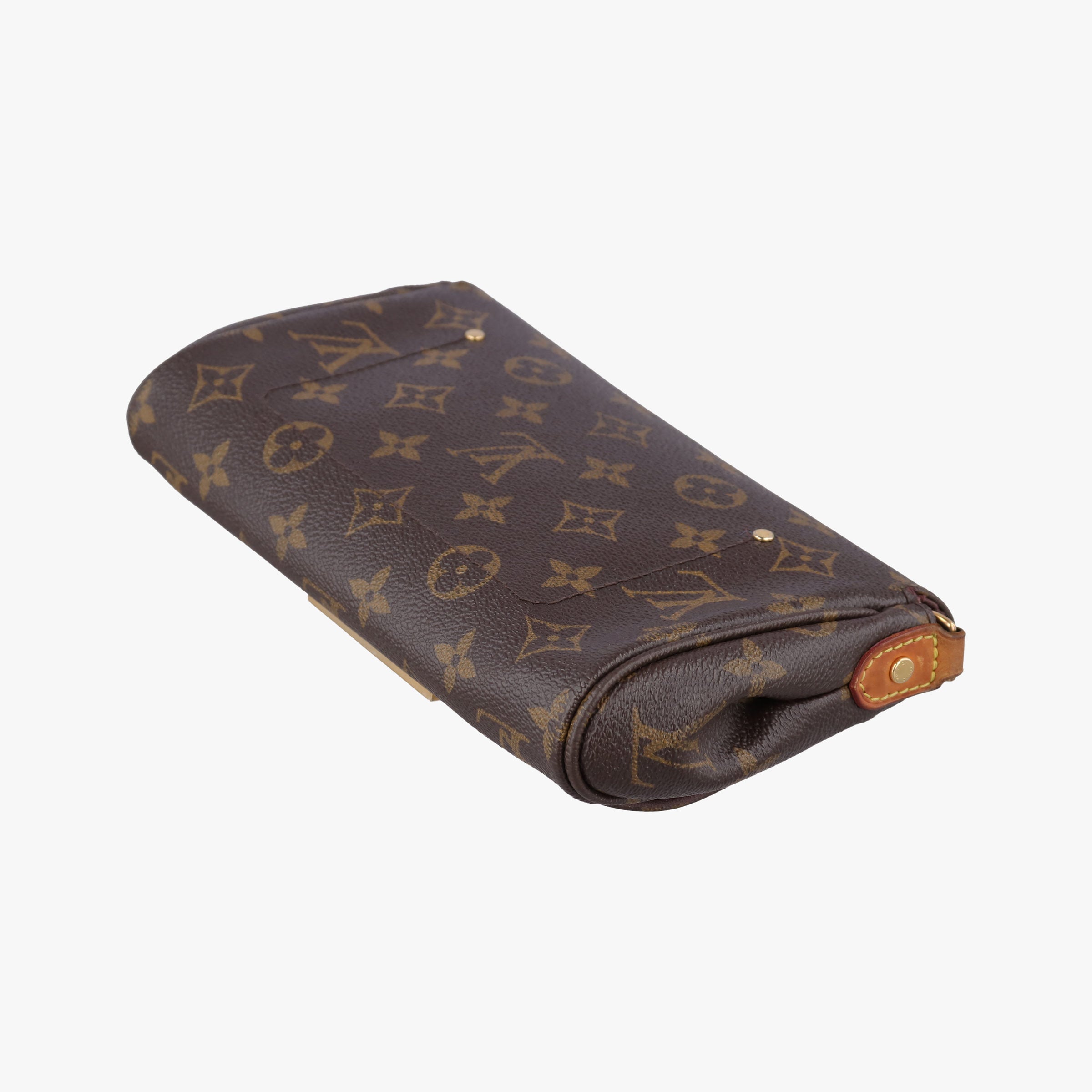 Pre-owned Louis Vuitton FAVORITE PM brown Monogram Canvas M40717 shoulderbag | stylenewstar