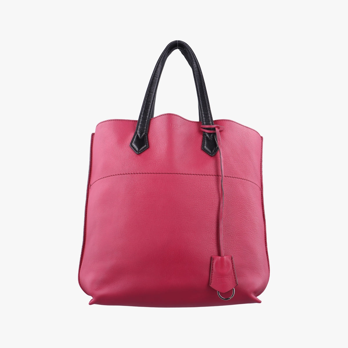 Pre-owned Fendi All in tote Rose Leather 8BH260 handbag | stylenewstar