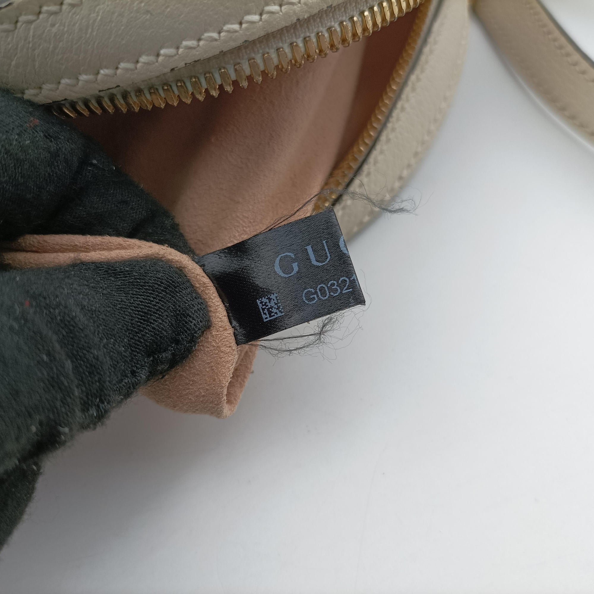 Secondhand Gucci Ophidia White Leather 550618 shoulderbag | stylenewstar