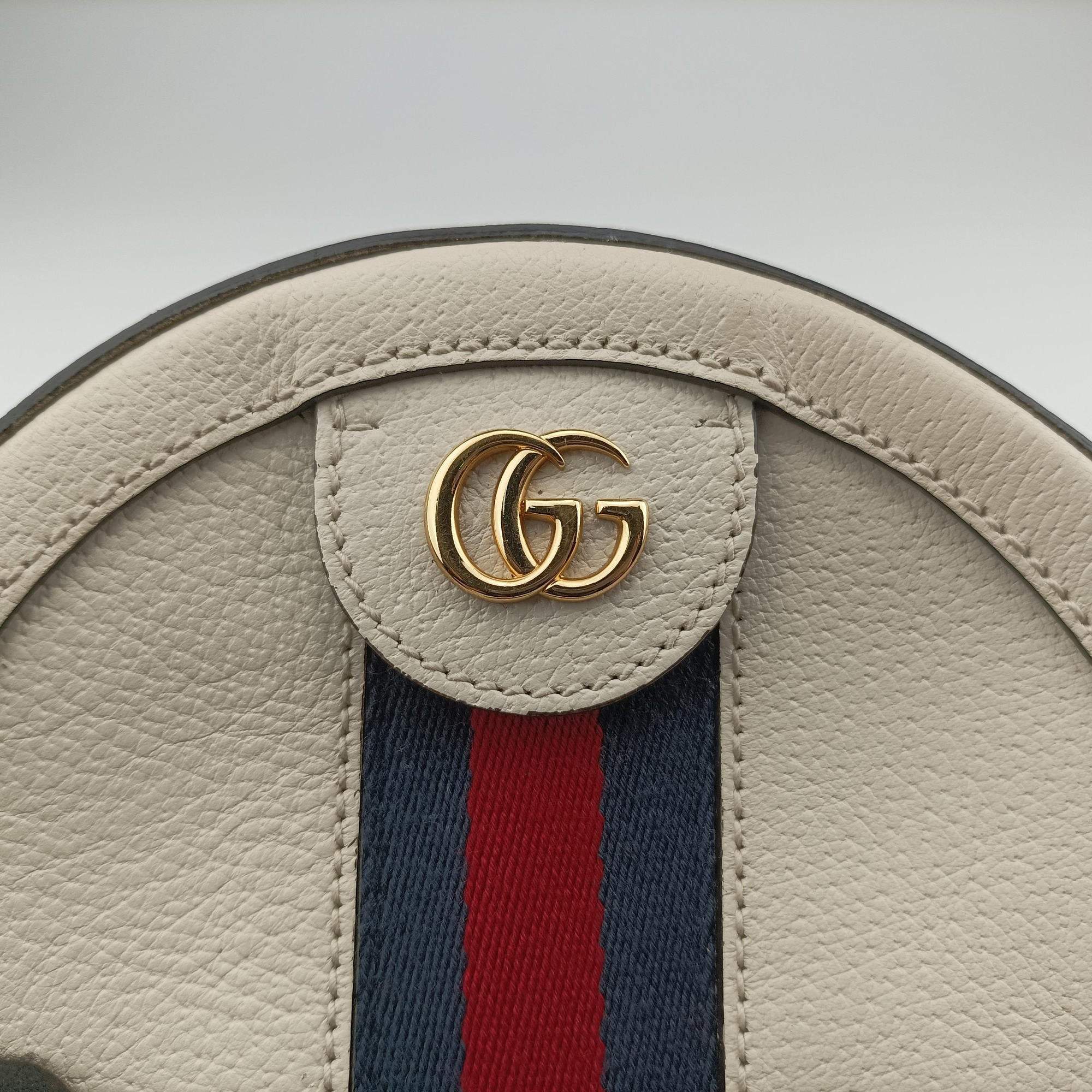 Secondhand Gucci Ophidia White Leather 550618 shoulderbag | stylenewstar