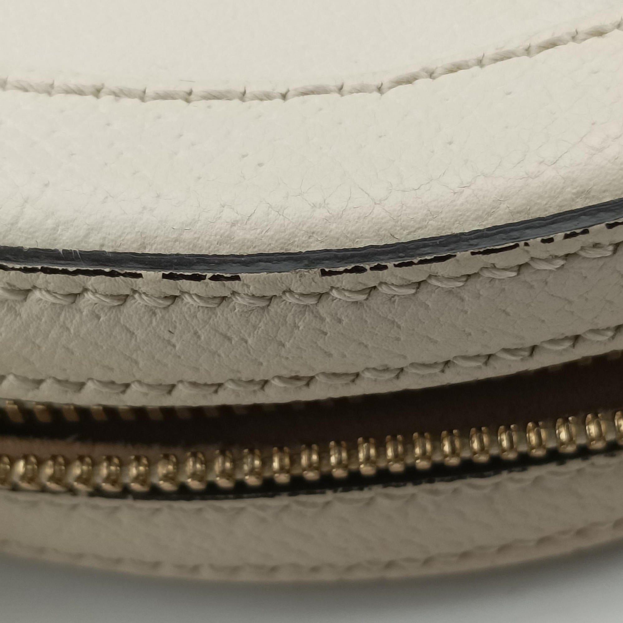 Secondhand Gucci Ophidia White Leather 550618 shoulderbag | stylenewstar