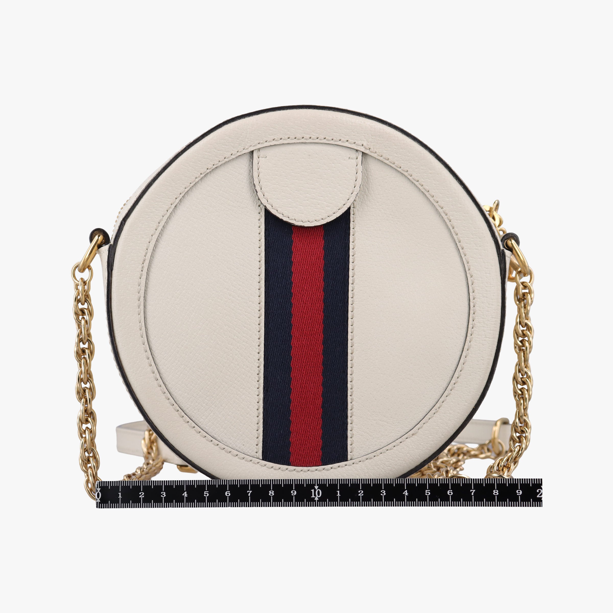 Secondhand Gucci Ophidia White Leather 550618 shoulderbag | stylenewstar