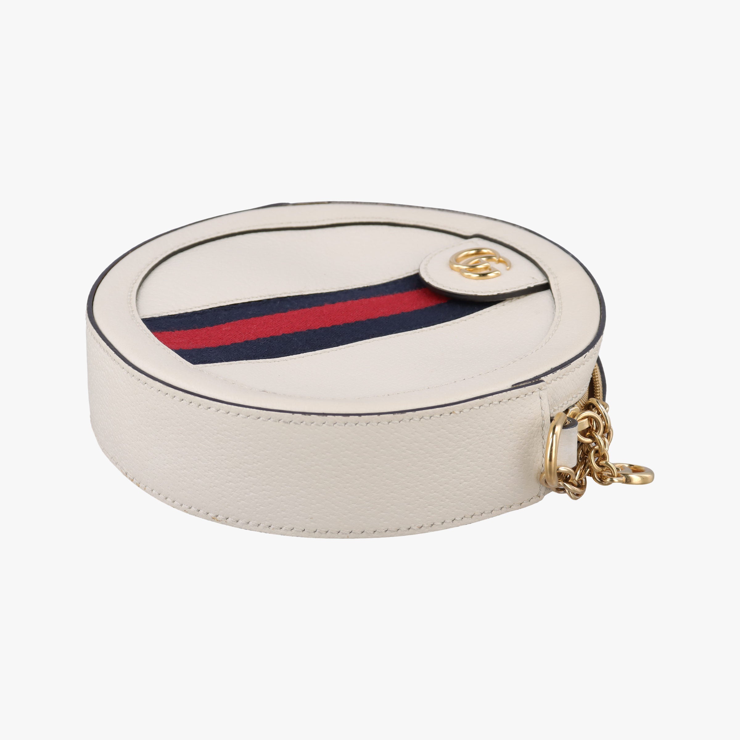 Secondhand Gucci Ophidia White Leather 550618 shoulderbag | stylenewstar