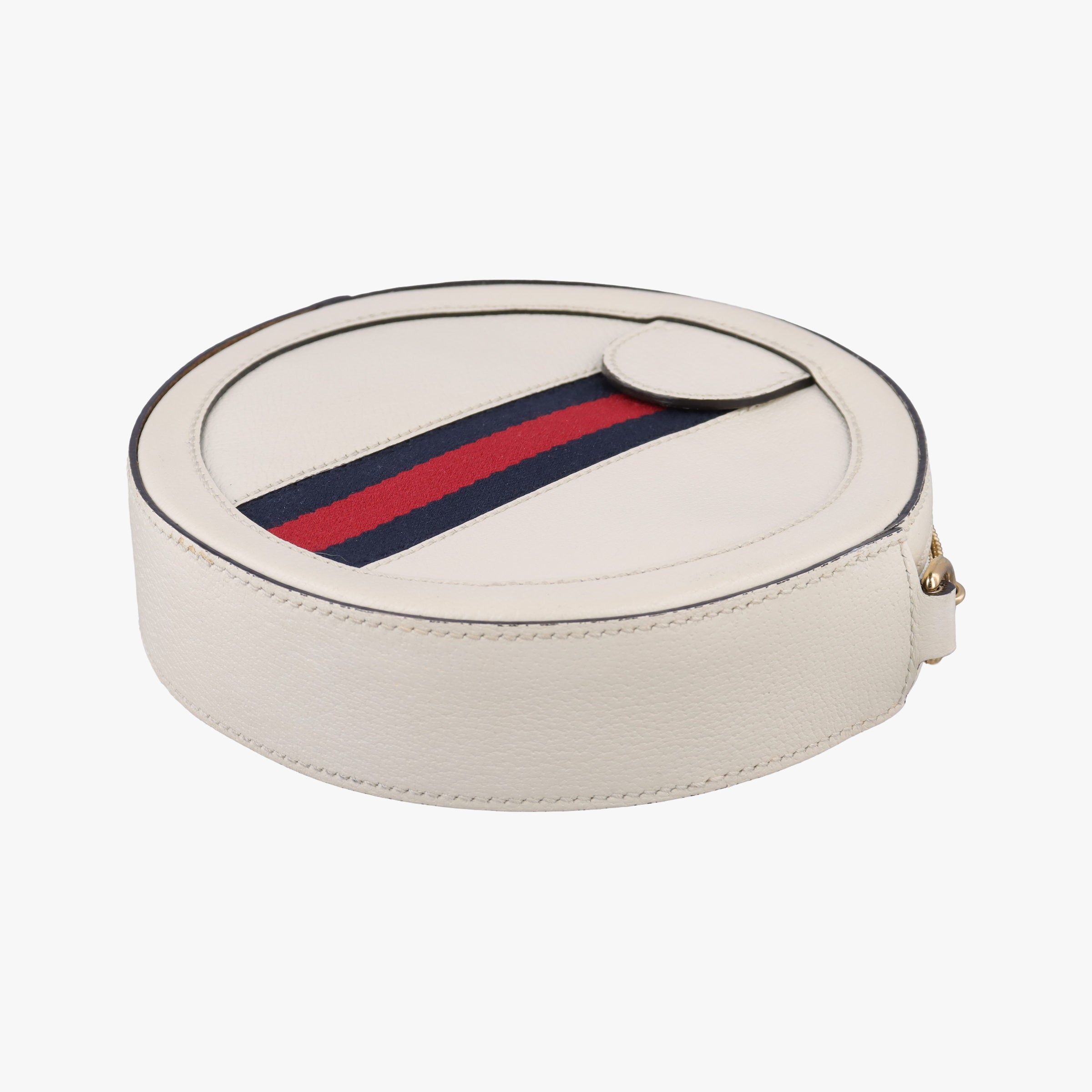 Secondhand Gucci Ophidia White Leather 550618 shoulderbag | stylenewstar